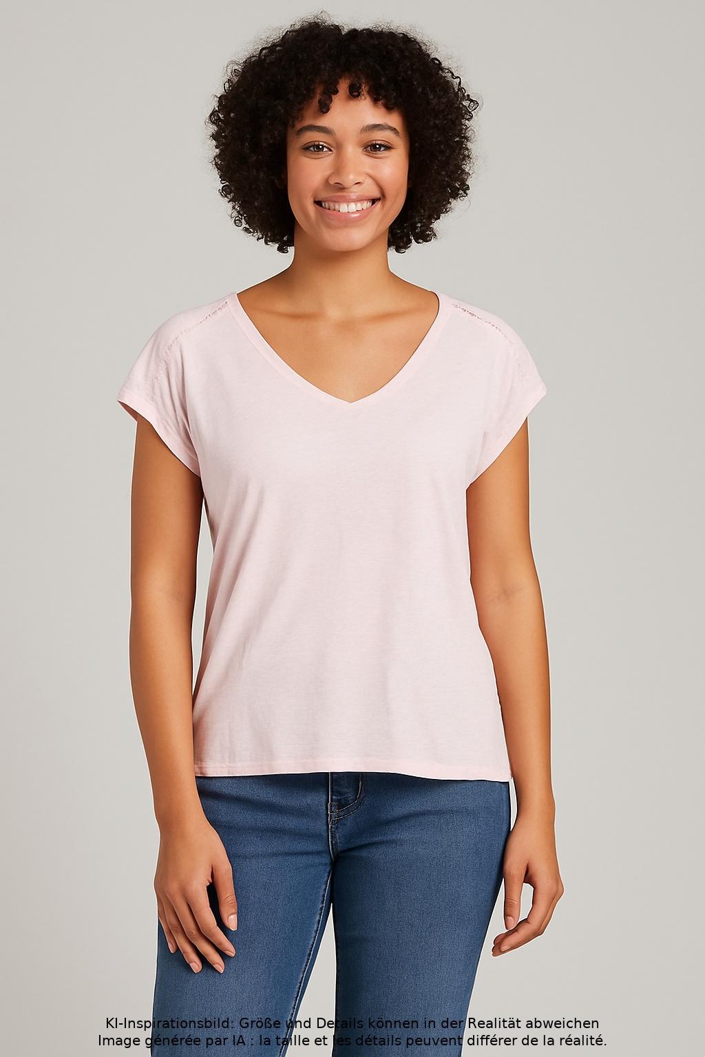 

s.Oliver Damen T-Shirt, pink, Gr. 38