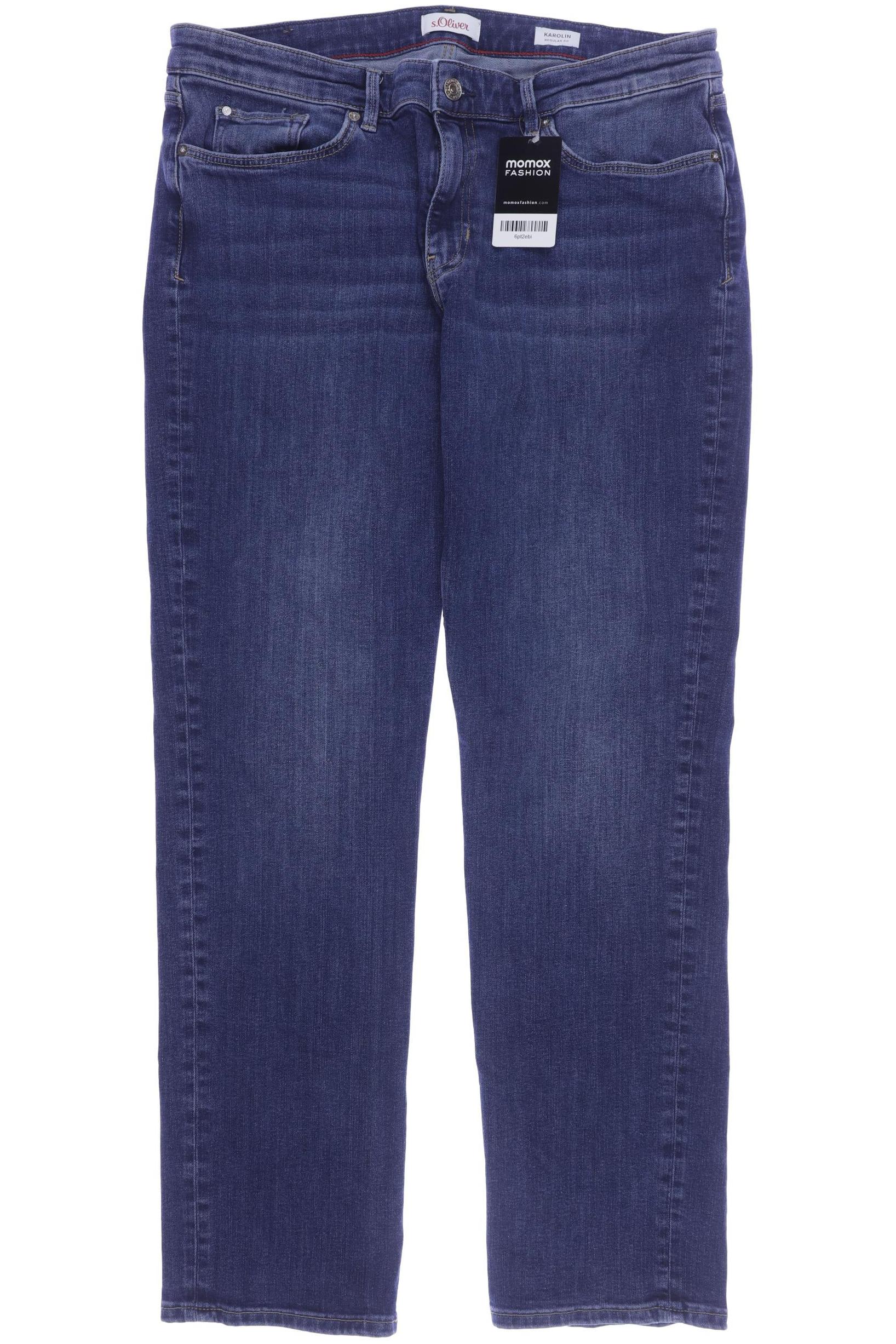 

s.Oliver Damen Jeans, blau