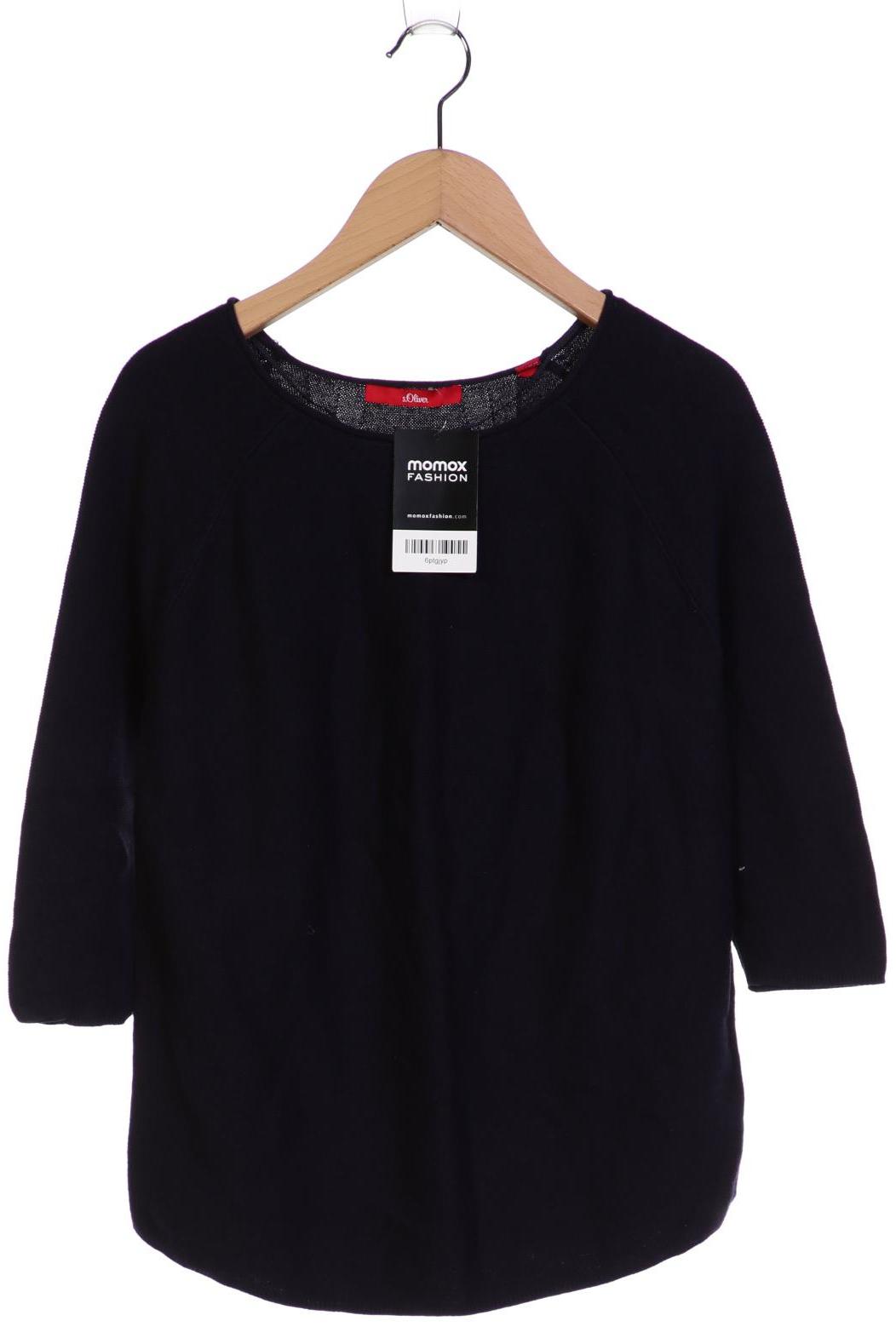 

s.Oliver Damen Pullover, marineblau