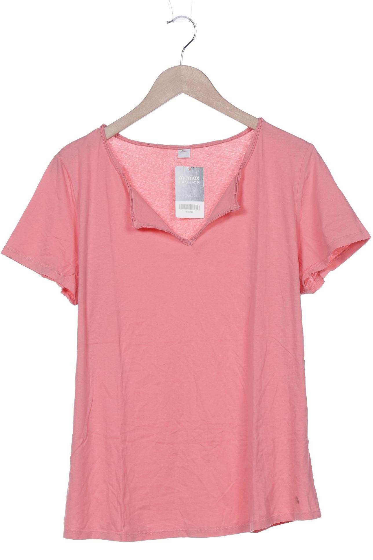 

s.Oliver Damen T-Shirt, pink, Gr. 46