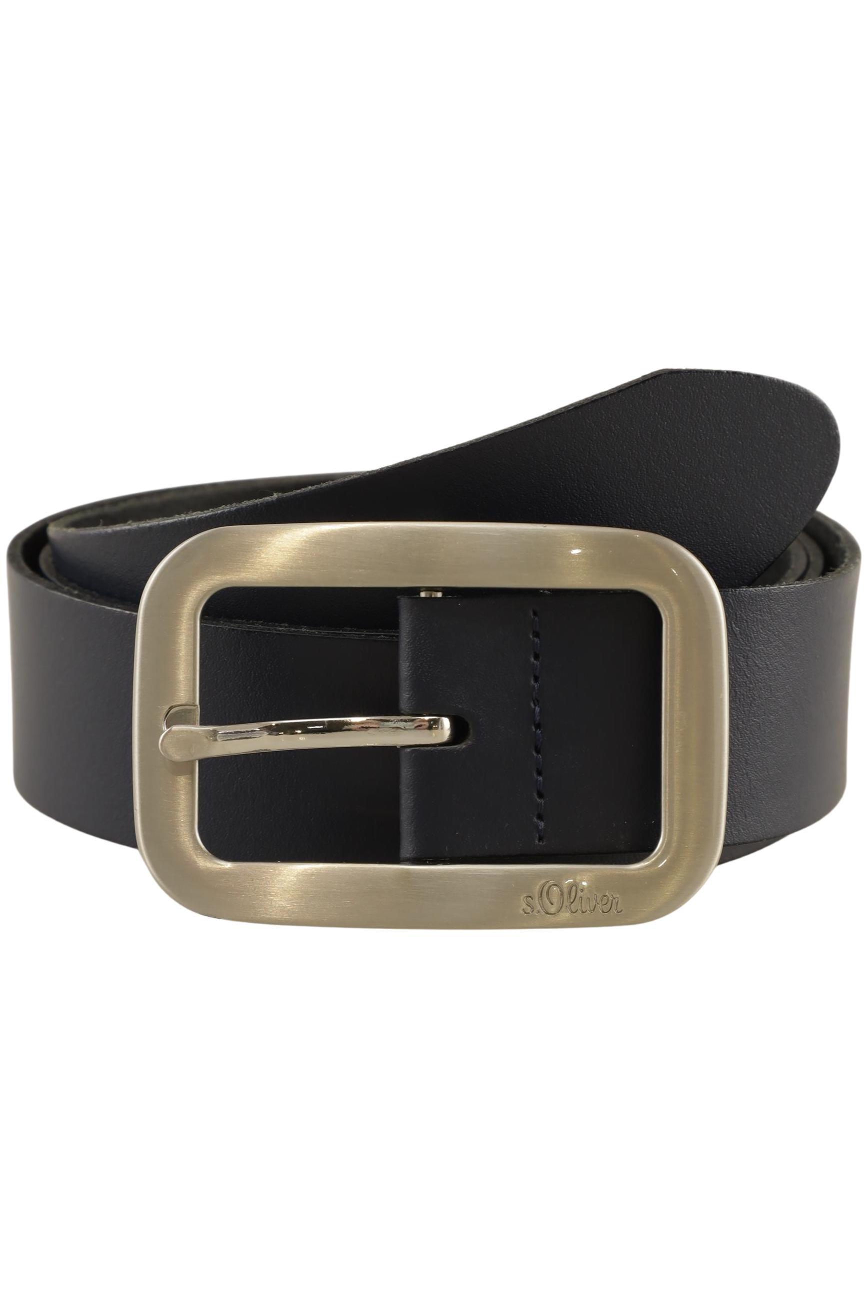 

s.Oliver Damen Gürtel, schwarz, Gr. 90