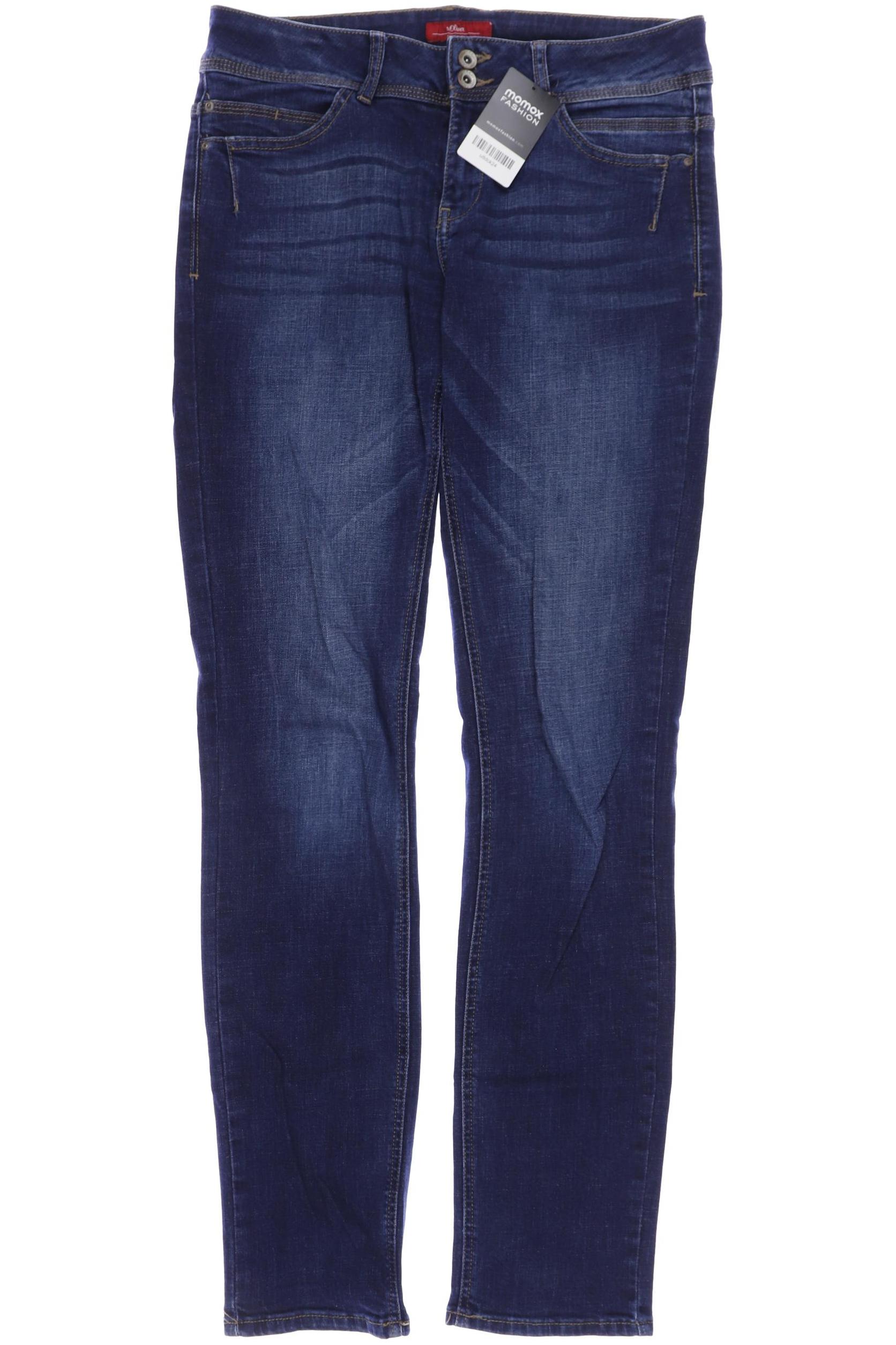 

s.Oliver Damen Jeans, blau