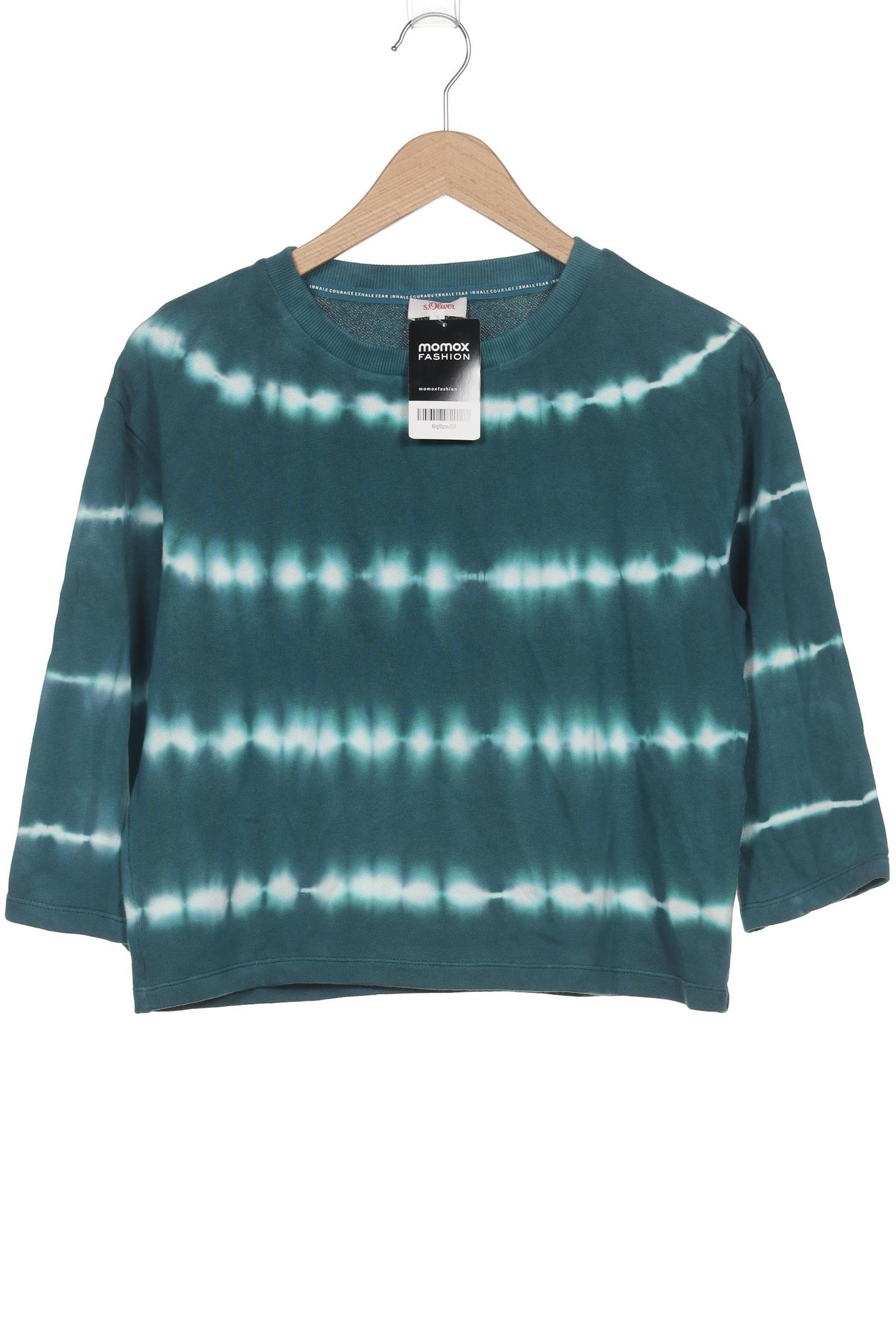 

s.Oliver Damen Sweatshirt, türkis, Gr. 32