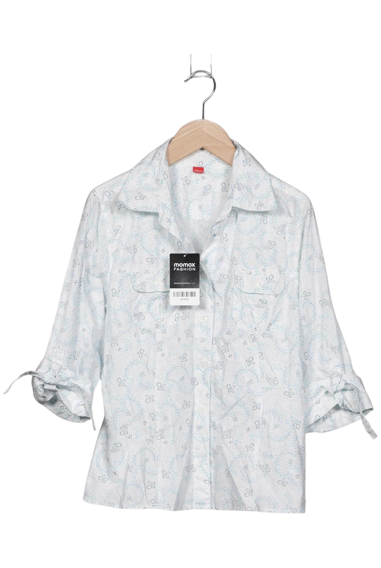 

s.Oliver Damen Bluse, weiß, Gr. 38