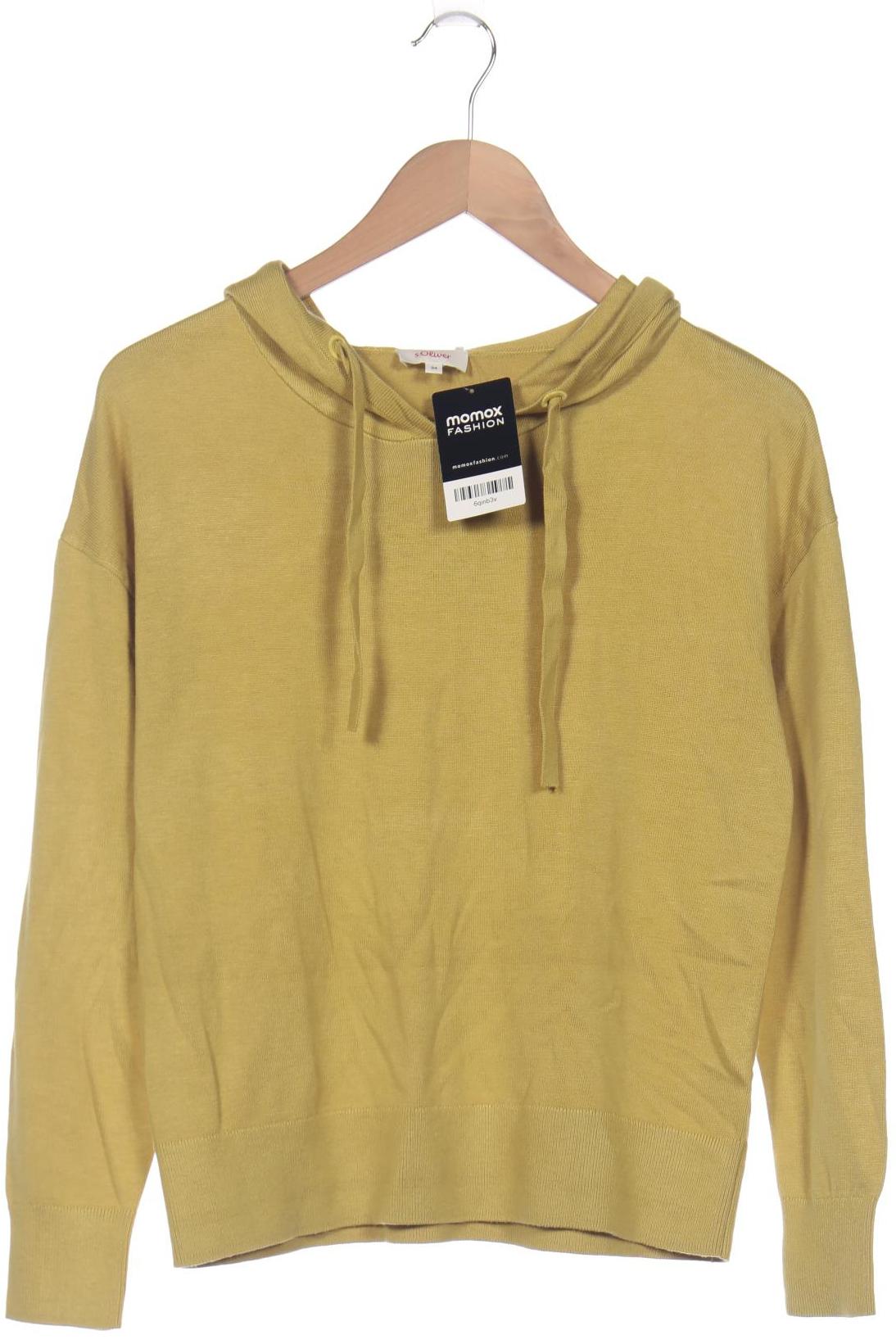 

s.Oliver Damen Kapuzenpullover, hellgrün, Gr. 34