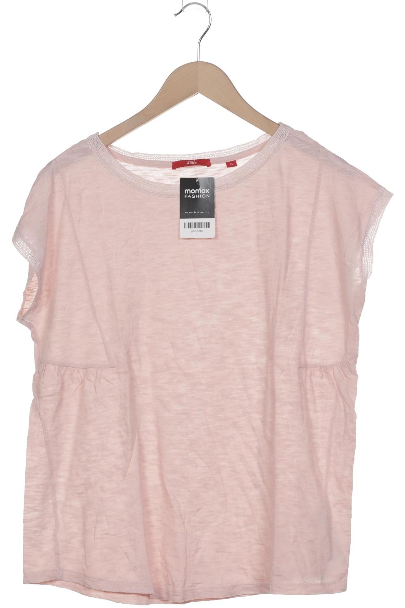

s.Oliver Damen T-Shirt, pink, Gr. 40