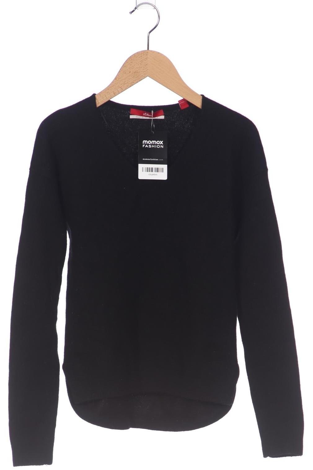 

s.Oliver Damen Pullover, schwarz, Gr. 34