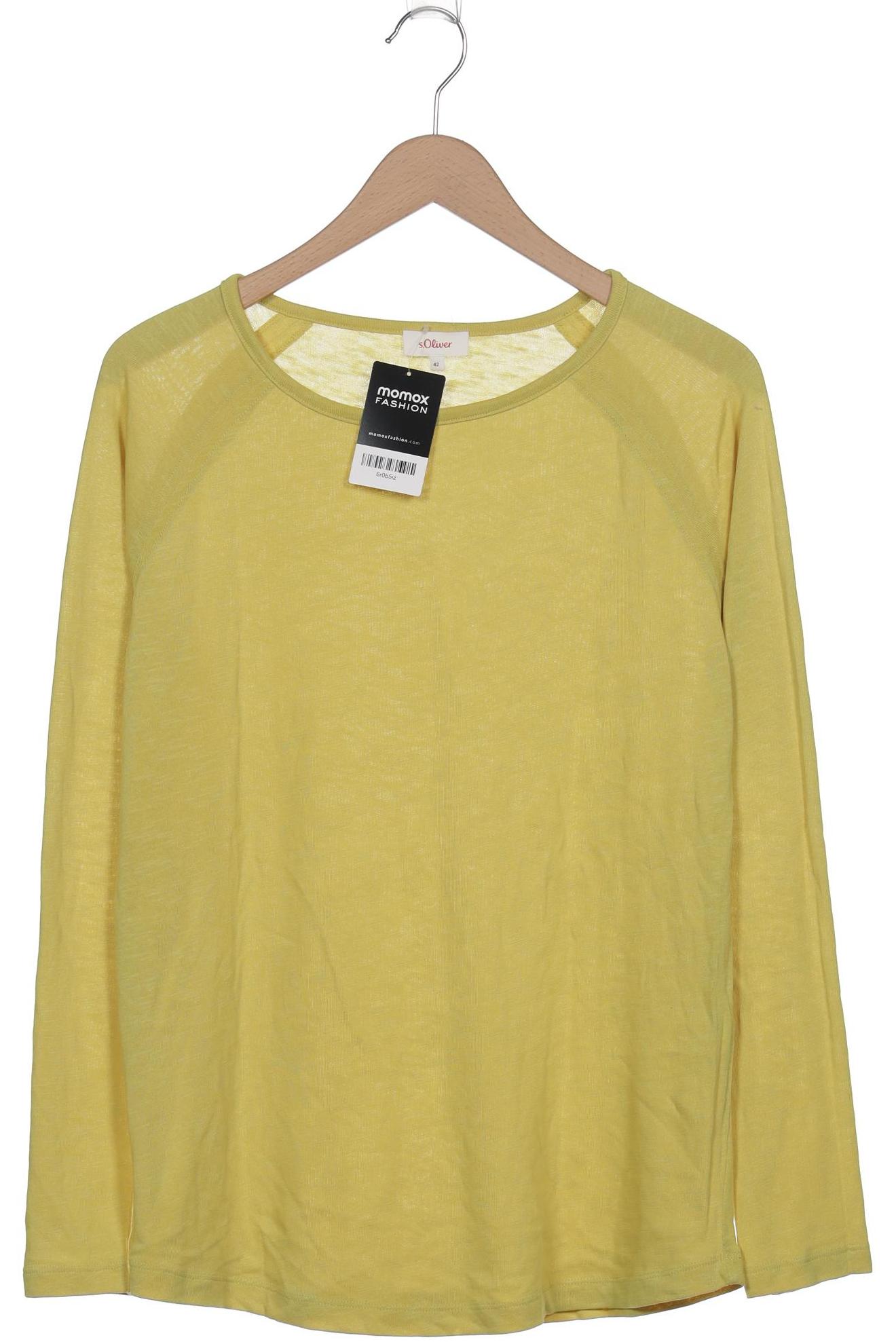

s.Oliver Damen Pullover, gelb, Gr. 42