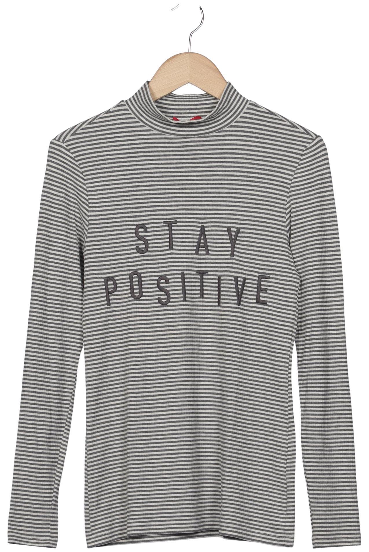 

s.Oliver Damen Langarmshirt, grau, Gr. 36