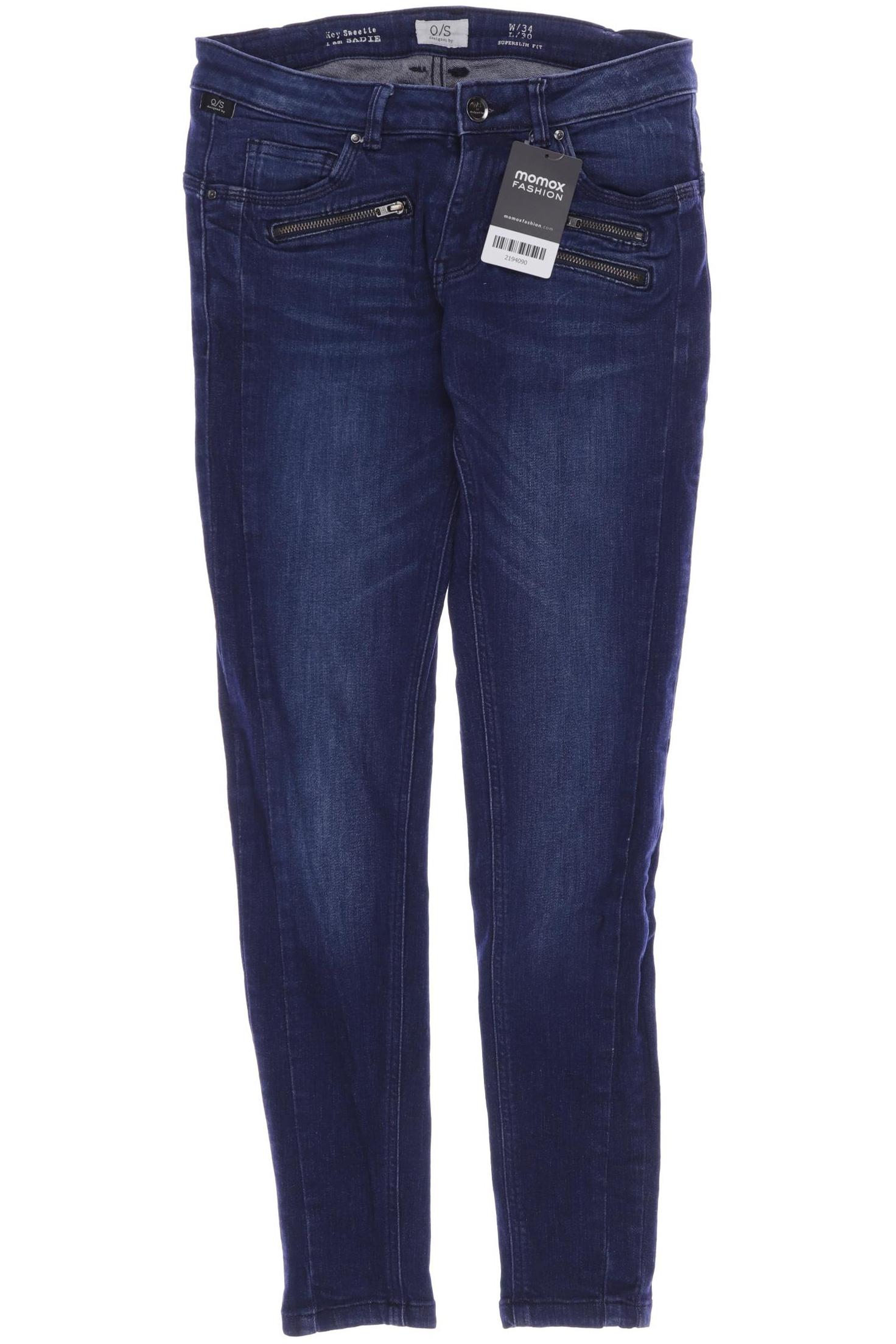 

s.Oliver Damen Jeans, marineblau