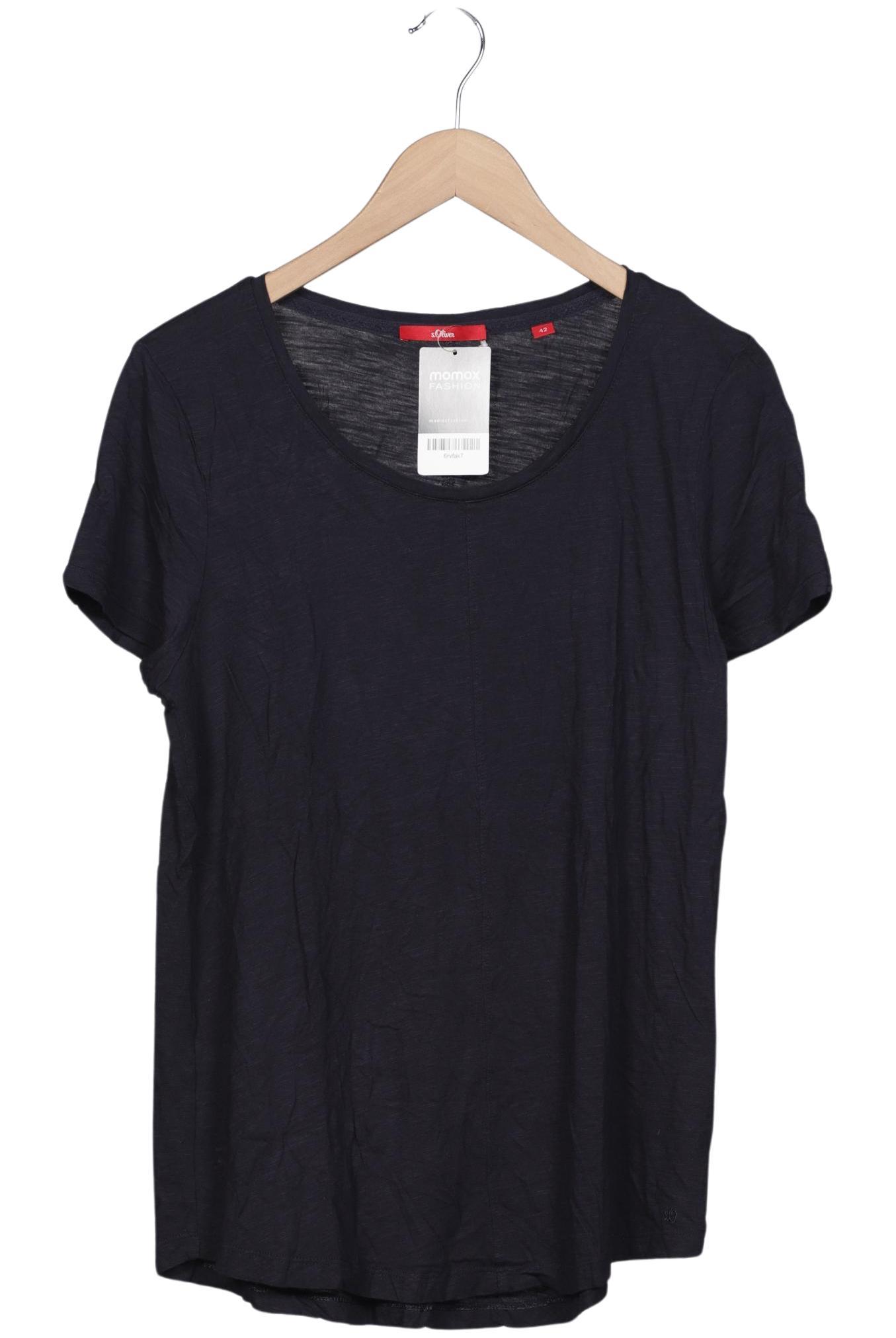 

s.Oliver Damen T-Shirt, marineblau, Gr. 42