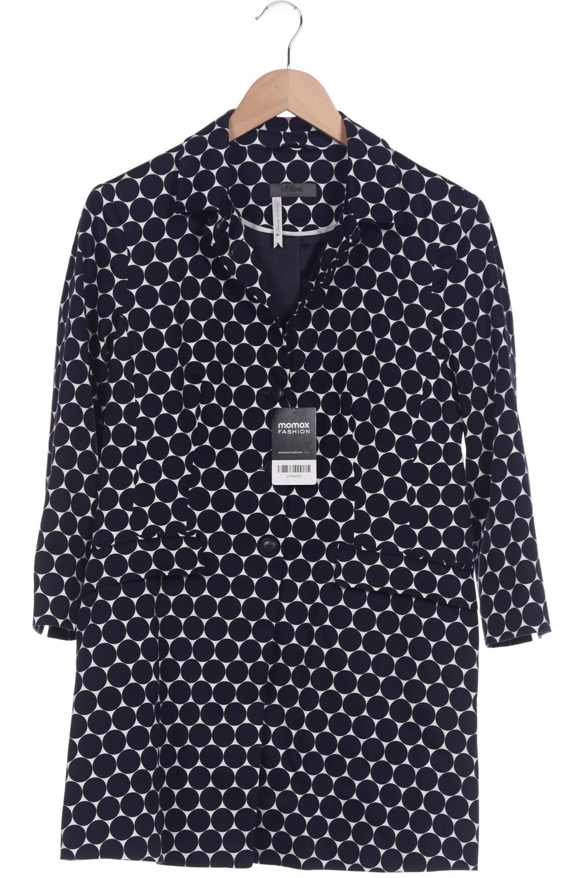 

s.Oliver Damen Mantel, marineblau, Gr. 40