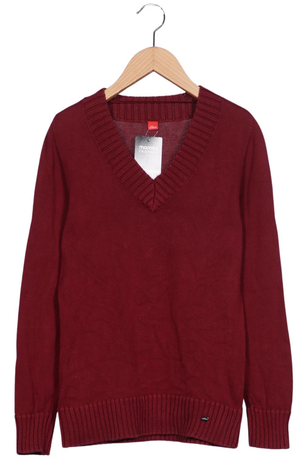 

s.Oliver Damen Pullover, rot, Gr. 36