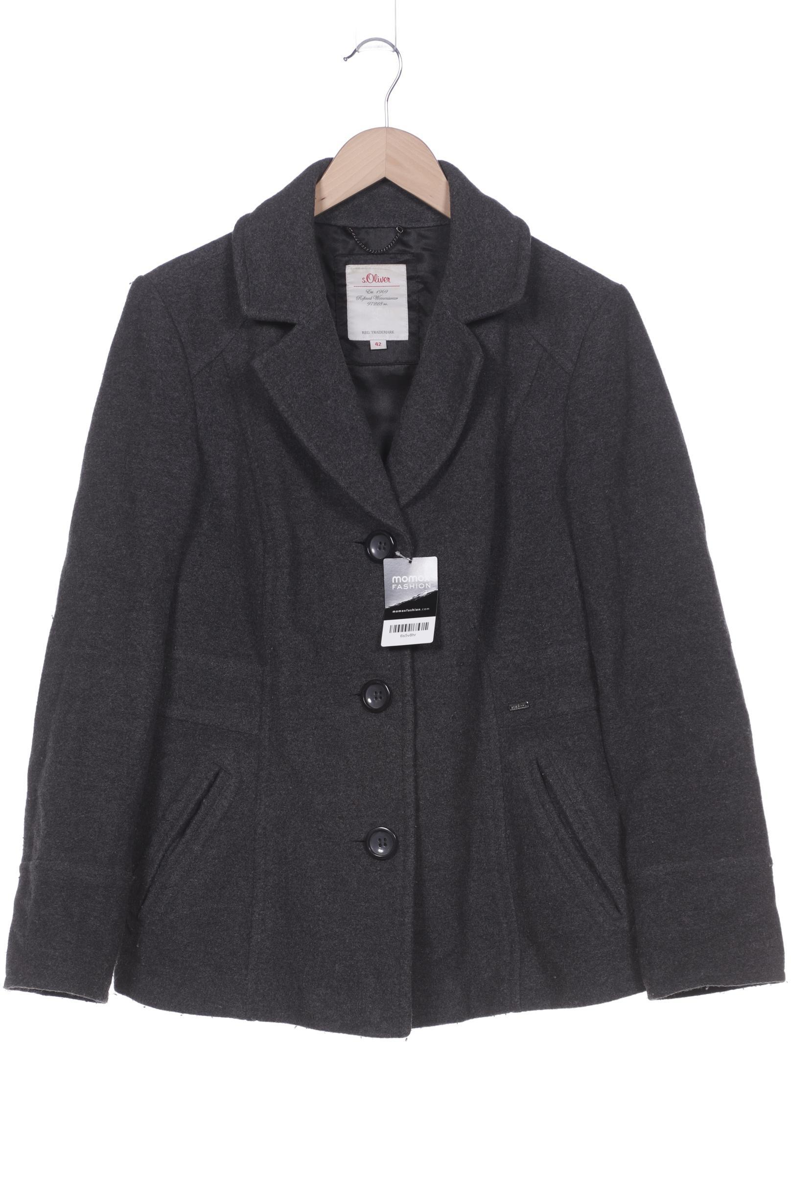 

s.Oliver Damen Jacke, grau, Gr. 42