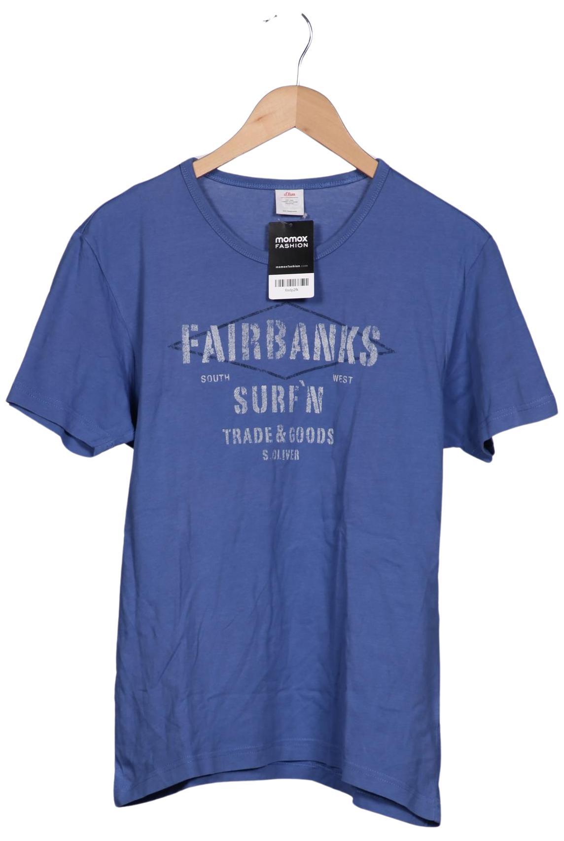 

s.Oliver Damen T-Shirt, blau, Gr. 38