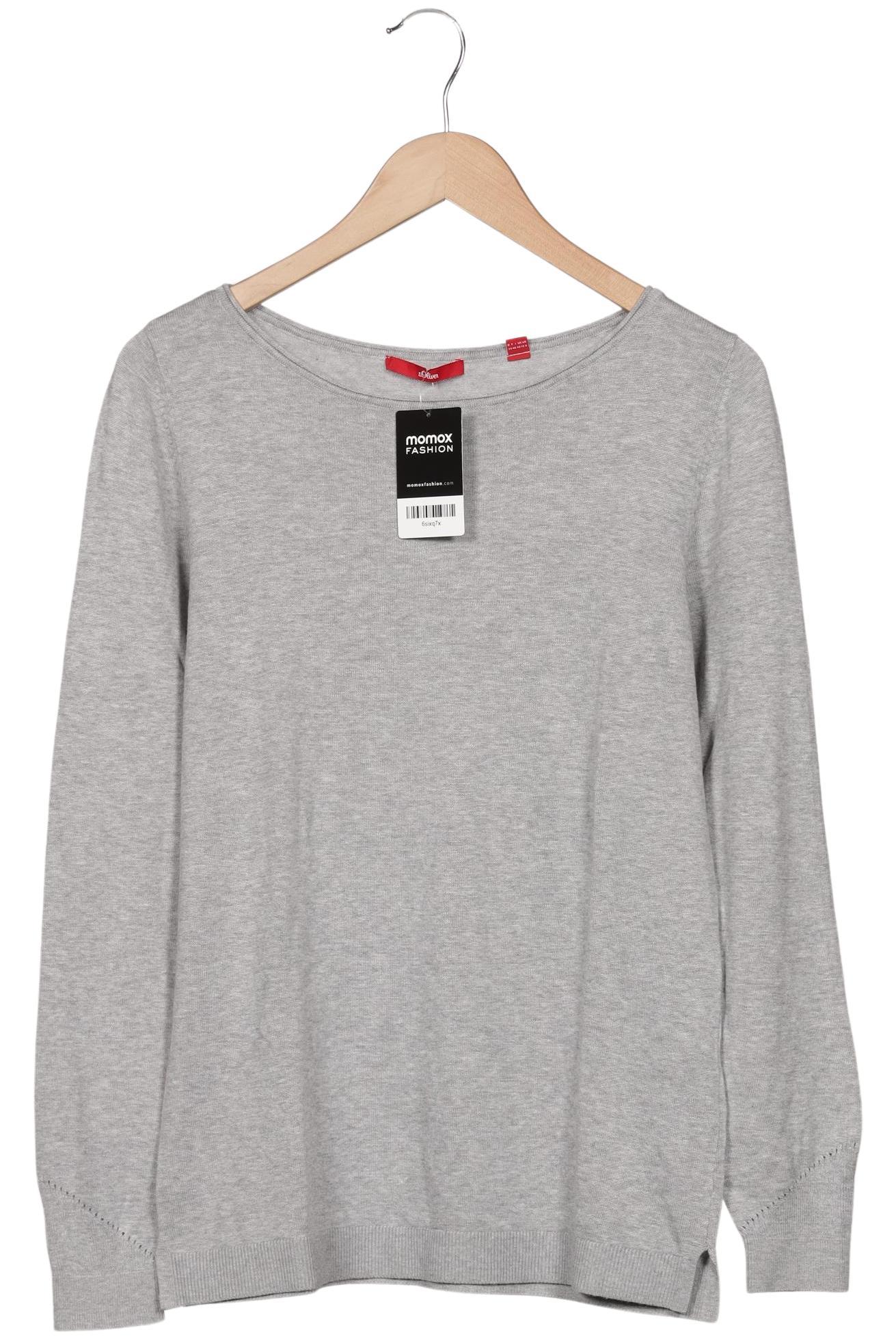 

s.Oliver Damen Pullover, grau, Gr. 38