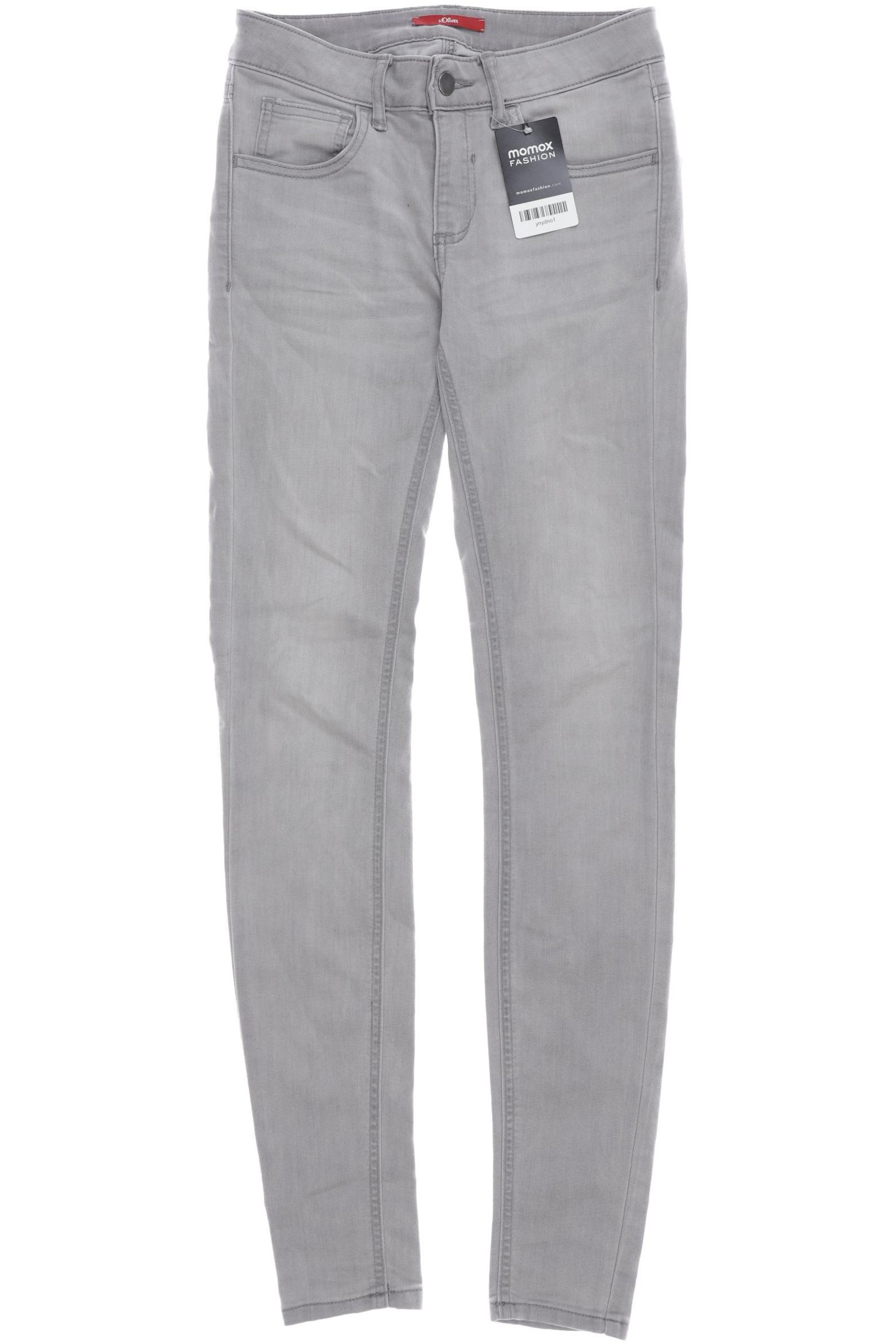 

s.Oliver Damen Jeans, grau, Gr. 34