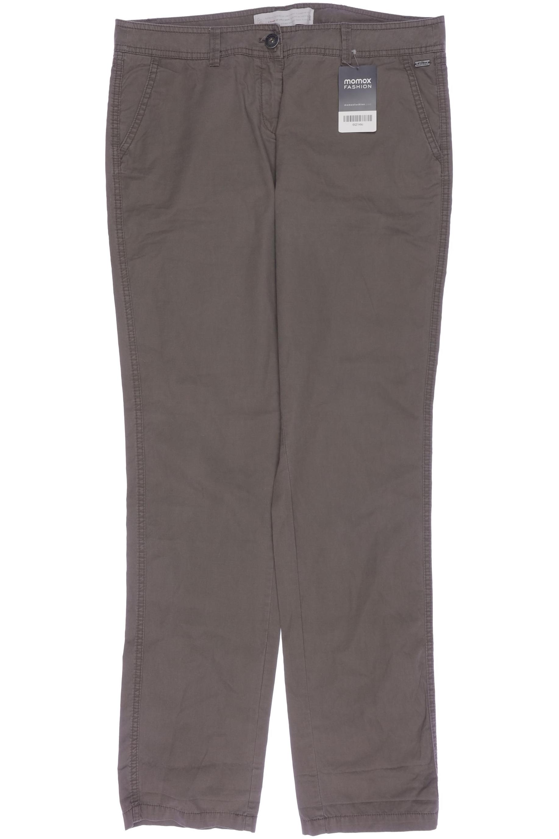 

s.Oliver Damen Stoffhose, grau, Gr. 40