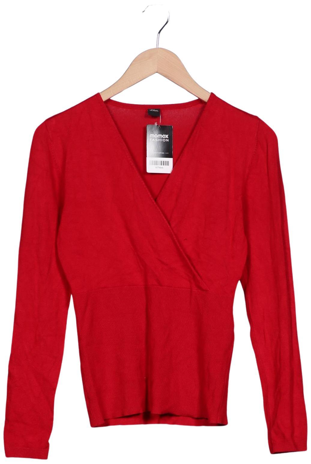 

s.Oliver Damen Pullover, rot, Gr. 36