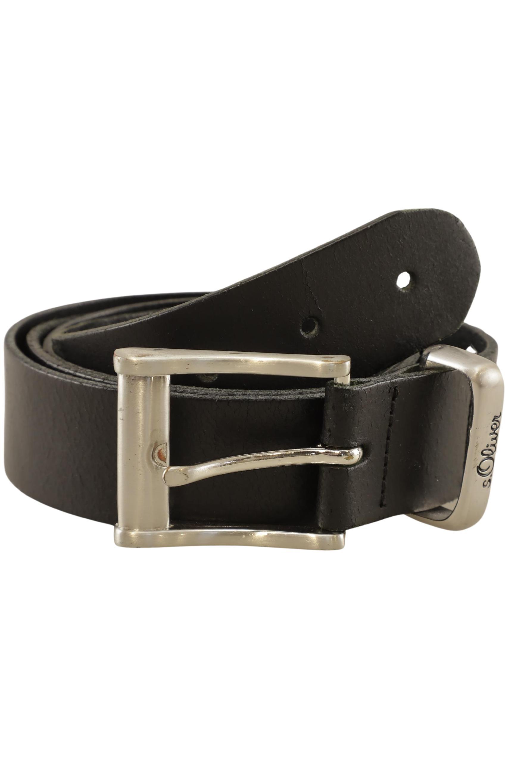 

s.Oliver Damen Gürtel, schwarz, Gr. 105