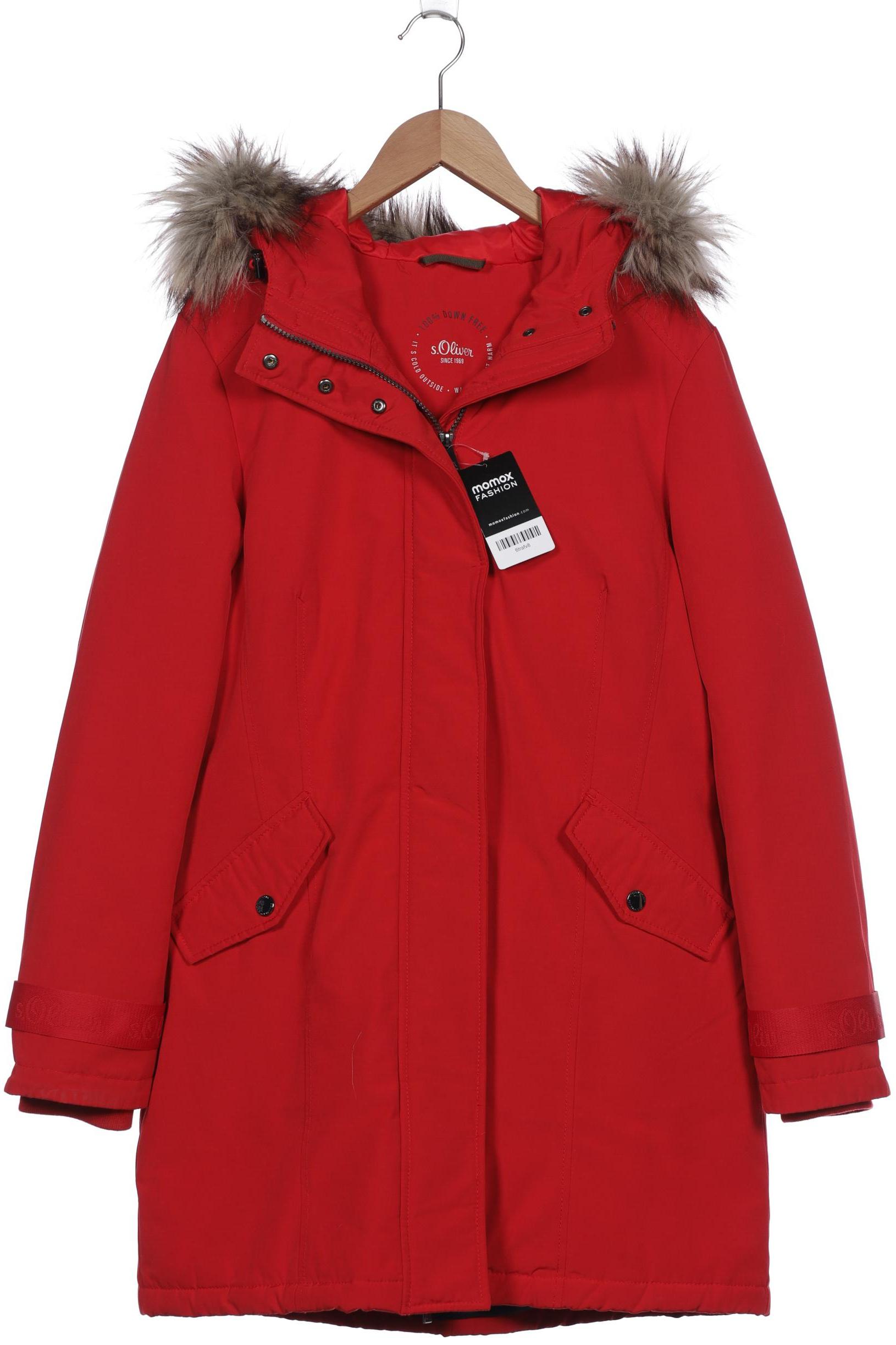 

s.Oliver Damen Mantel, rot