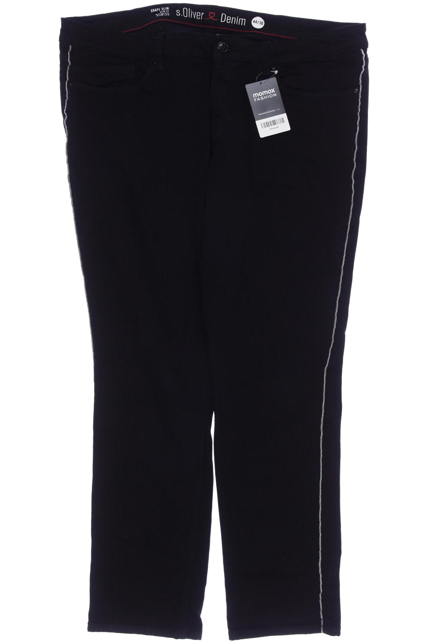 

s.Oliver Damen Jeans, schwarz, Gr. 44