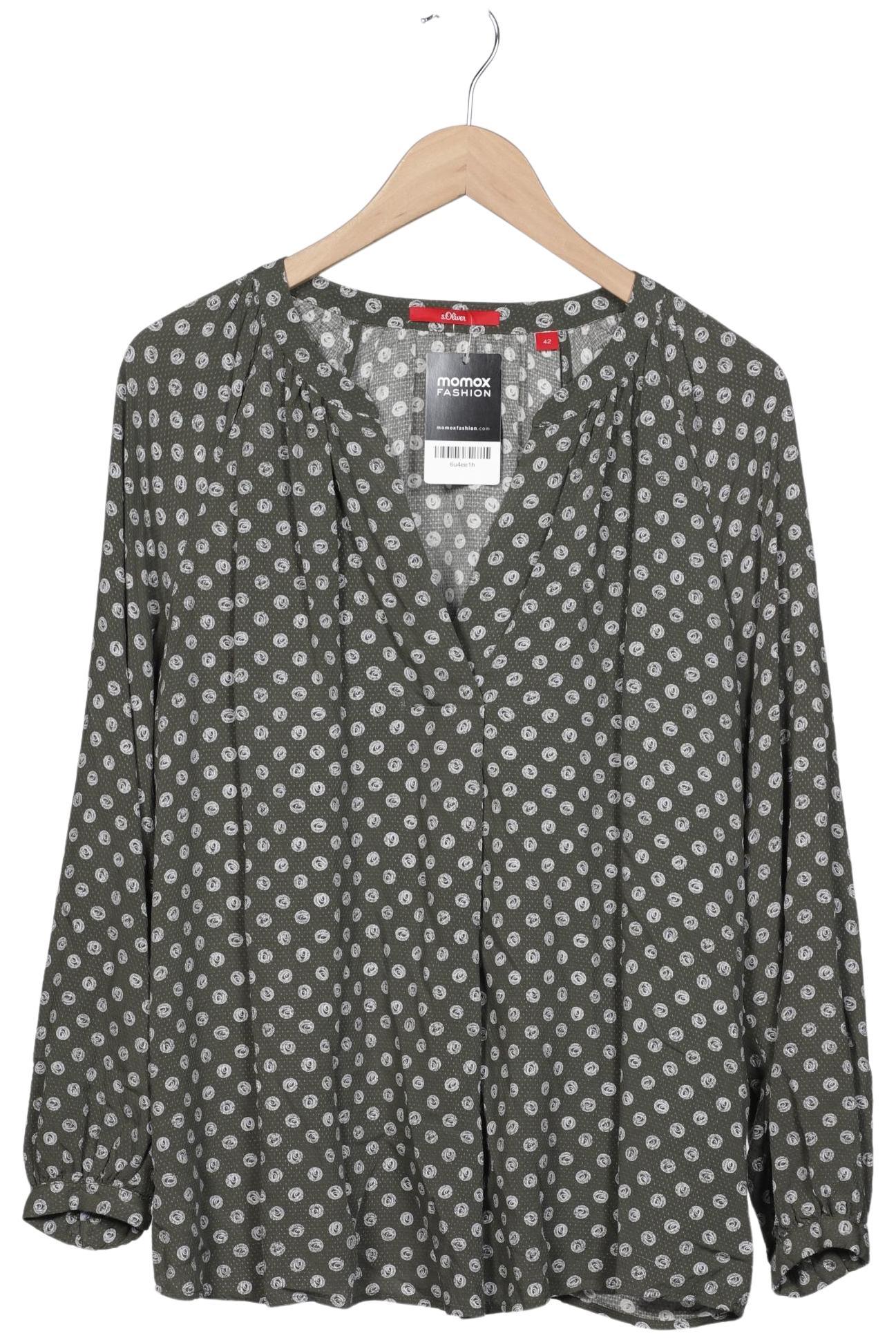 

s.Oliver Damen Bluse, grün, Gr. 42