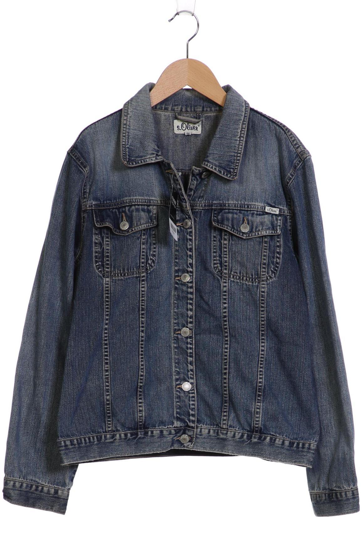 

s.Oliver Damen Jacke, blau, Gr. 42