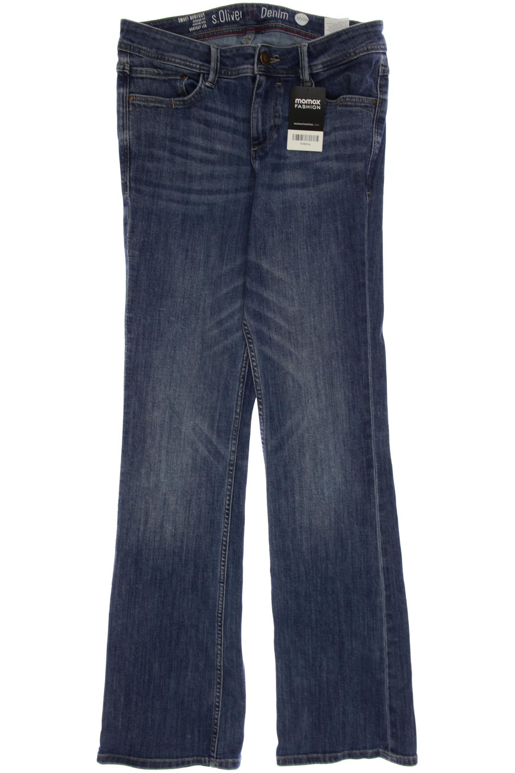 

s.Oliver Damen Jeans, blau