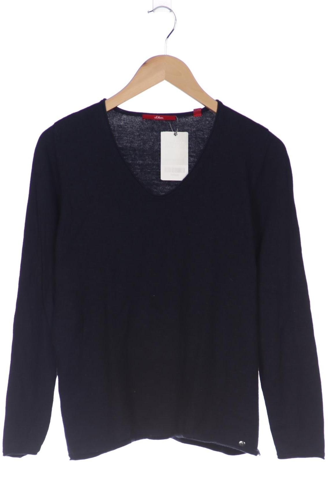 

s.Oliver Damen Pullover, marineblau, Gr. 42