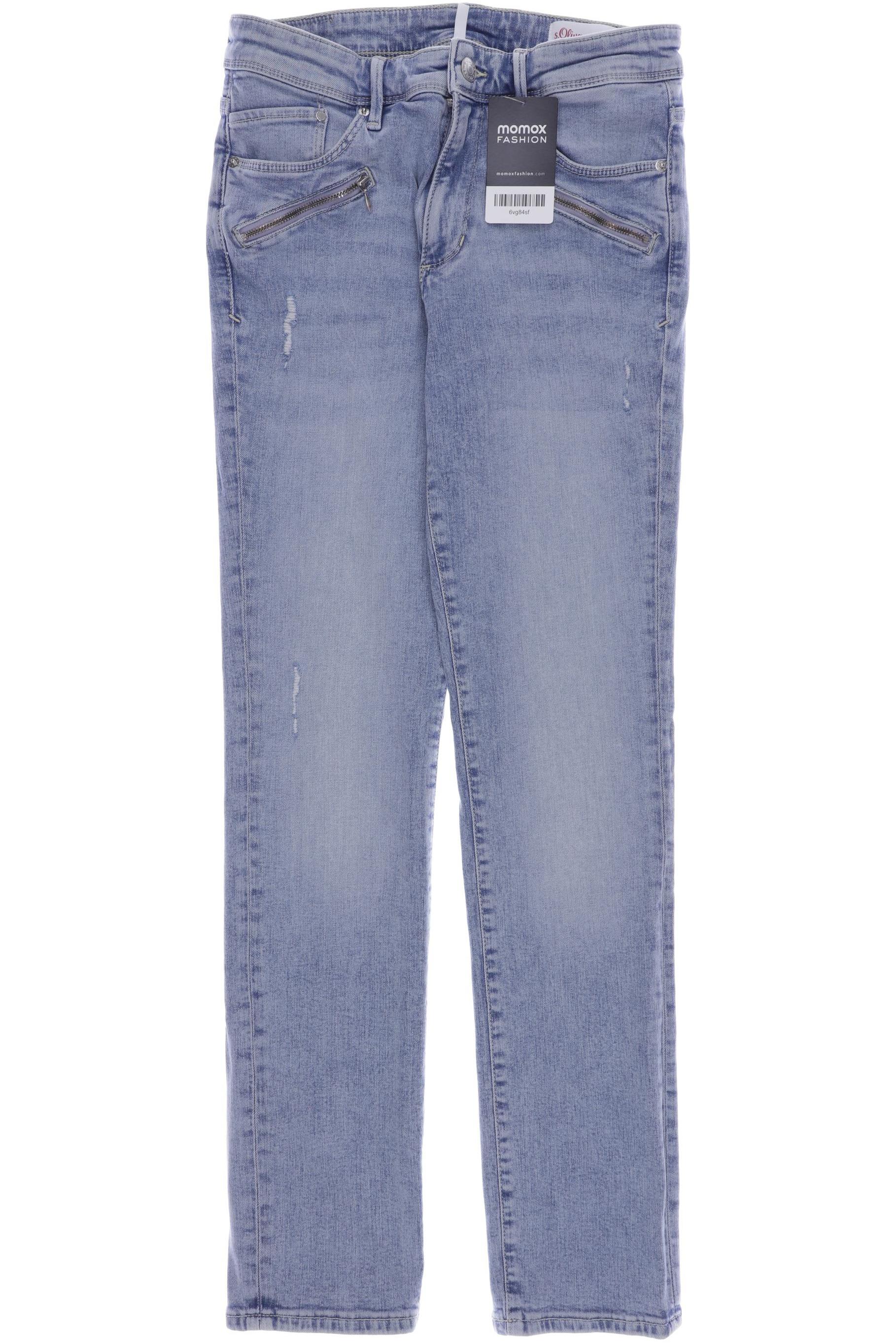 

s.Oliver Damen Jeans, hellblau