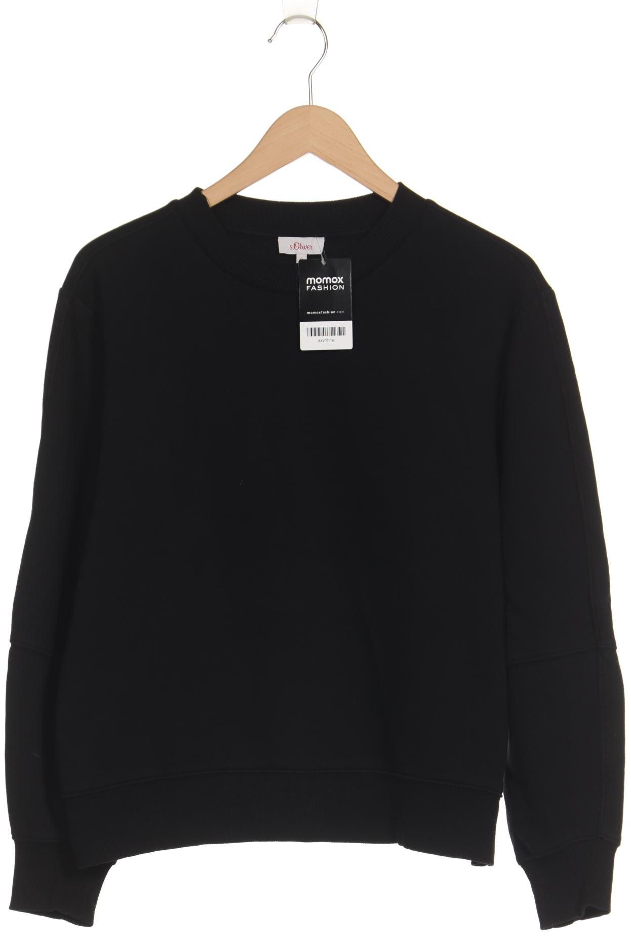 

s.Oliver Damen Sweatshirt, schwarz, Gr. 38