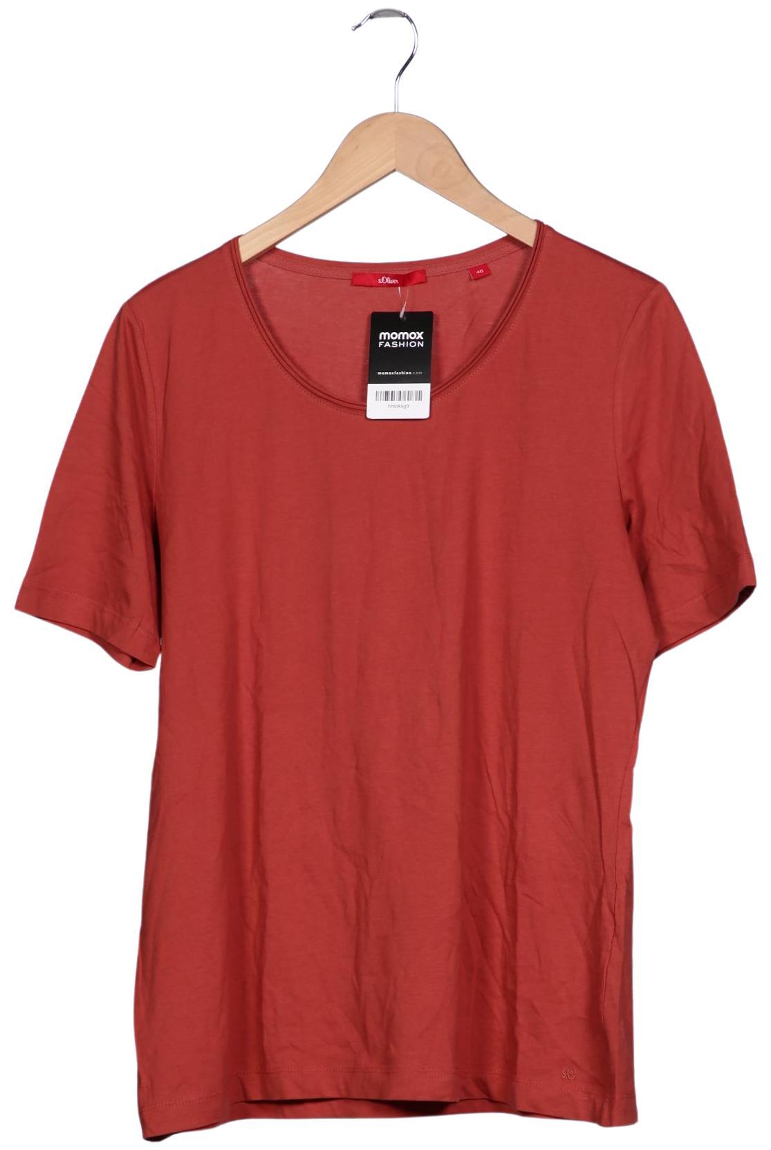 

s.Oliver Damen T-Shirt, rot, Gr. 46