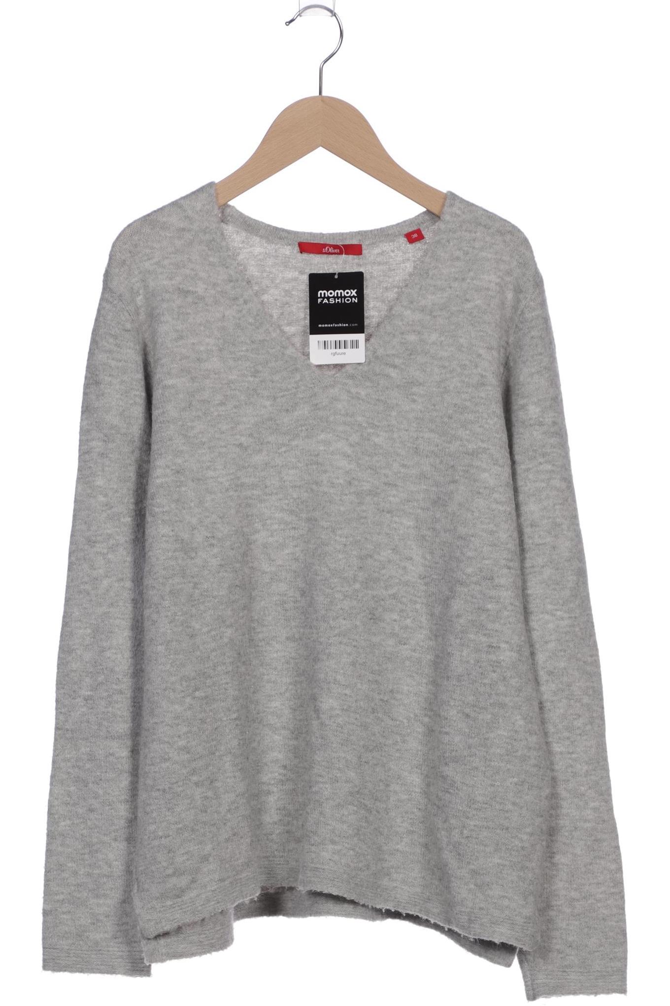 

s.Oliver Damen Pullover, grau, Gr. 38