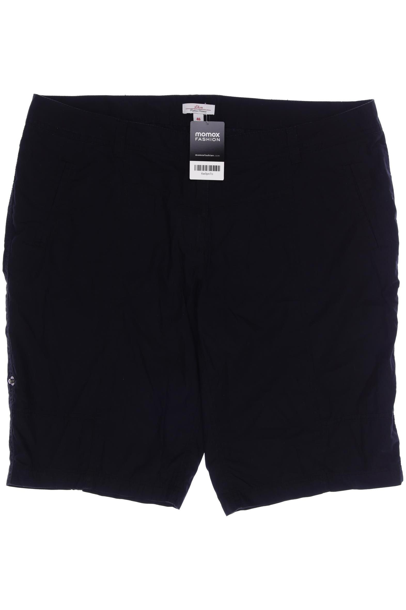 

s.Oliver Damen Shorts, marineblau