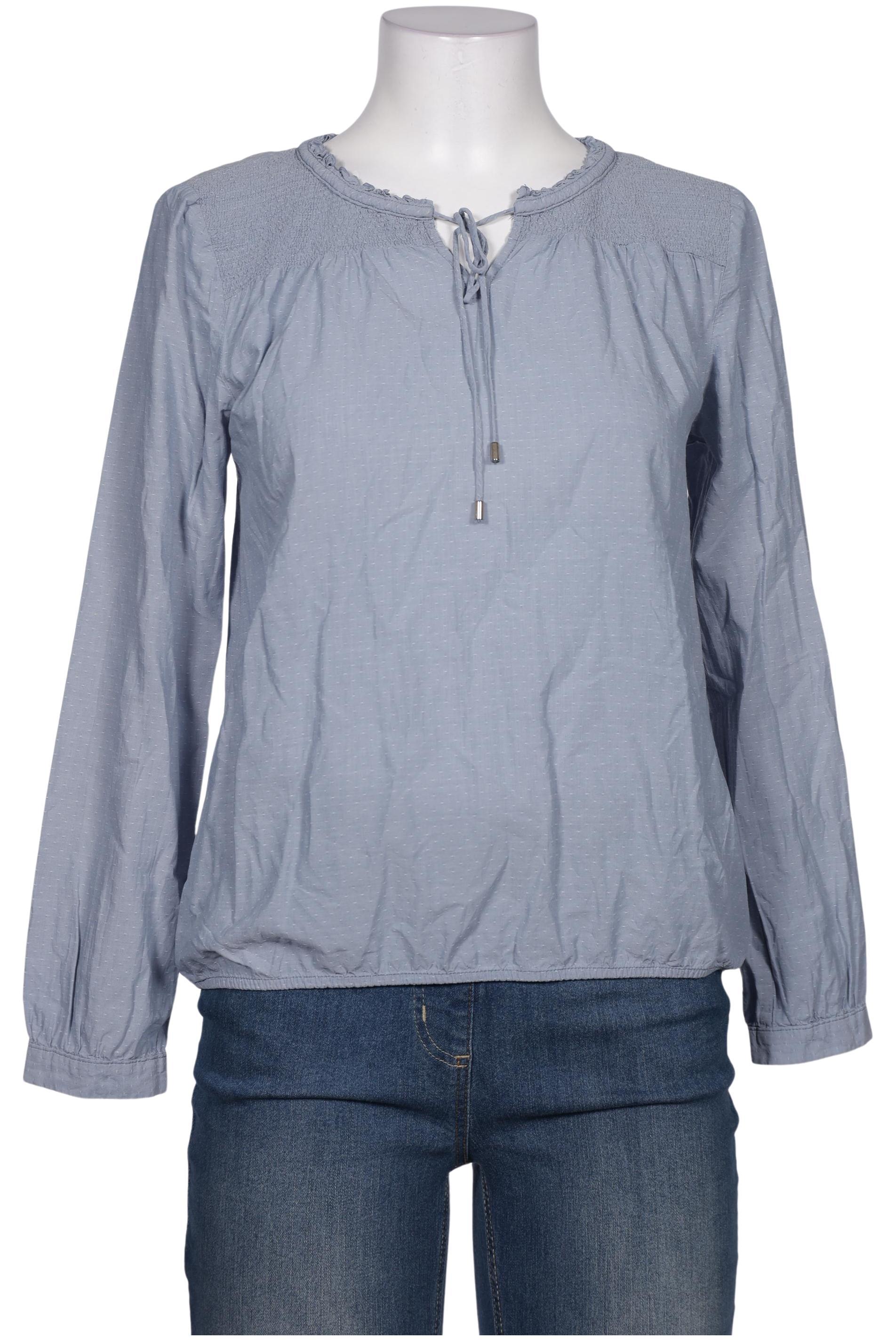 

s.Oliver Damen Bluse, blau, Gr. 38
