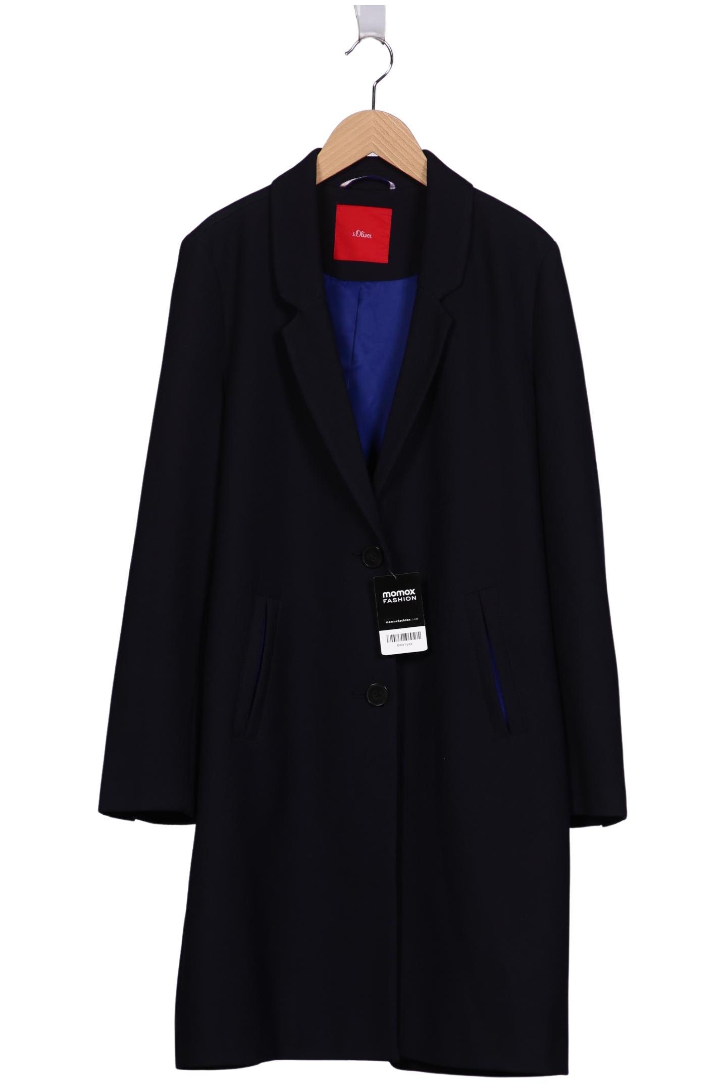 

s.Oliver Damen Mantel, marineblau, Gr. 40