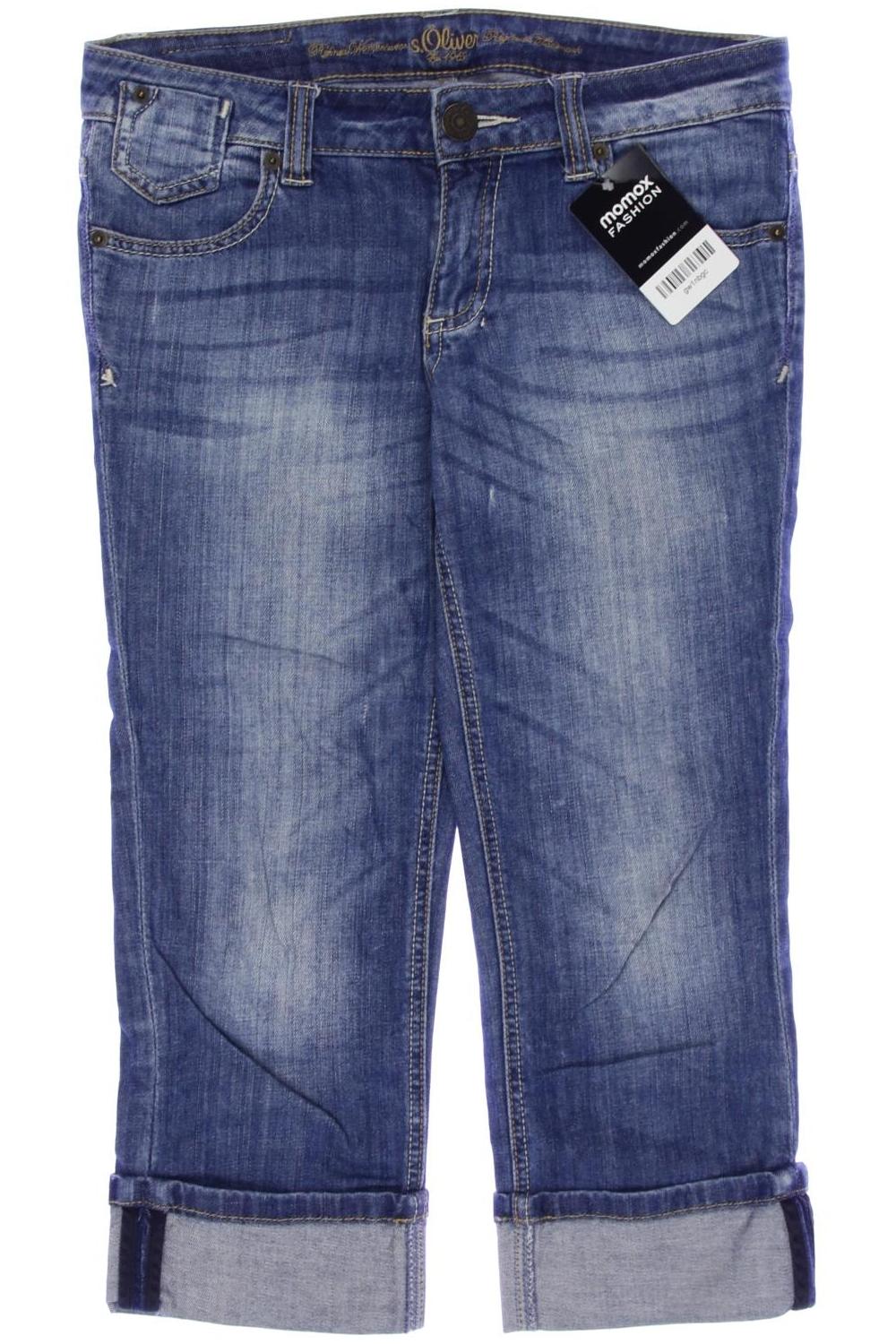 

s.Oliver Damen Shorts, blau, Gr. 34