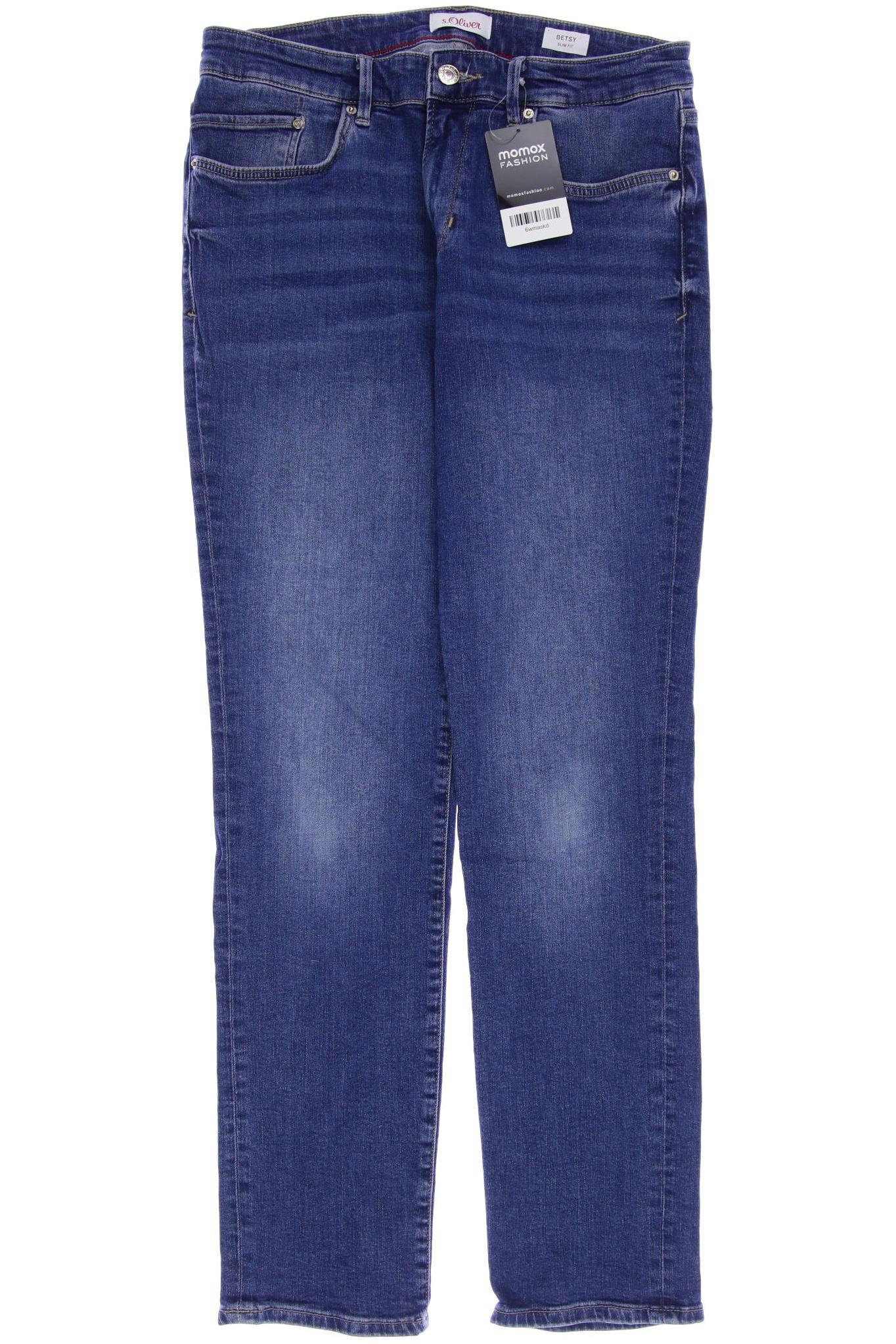 

s.Oliver Damen Jeans, blau