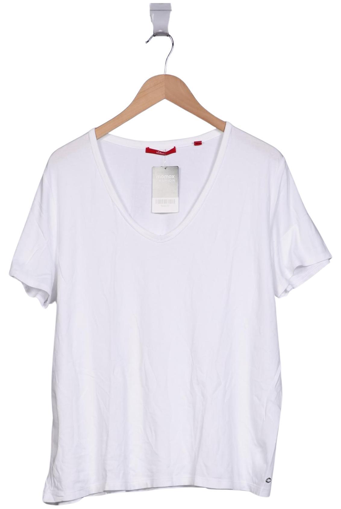 

s.Oliver Damen T-Shirt, weiß, Gr. 46