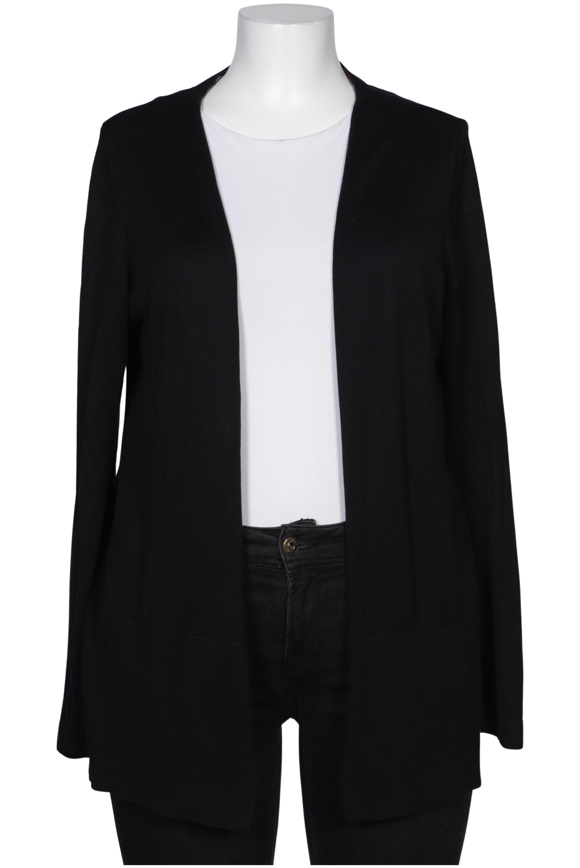 

s.Oliver Damen Strickjacke, schwarz, Gr. 44