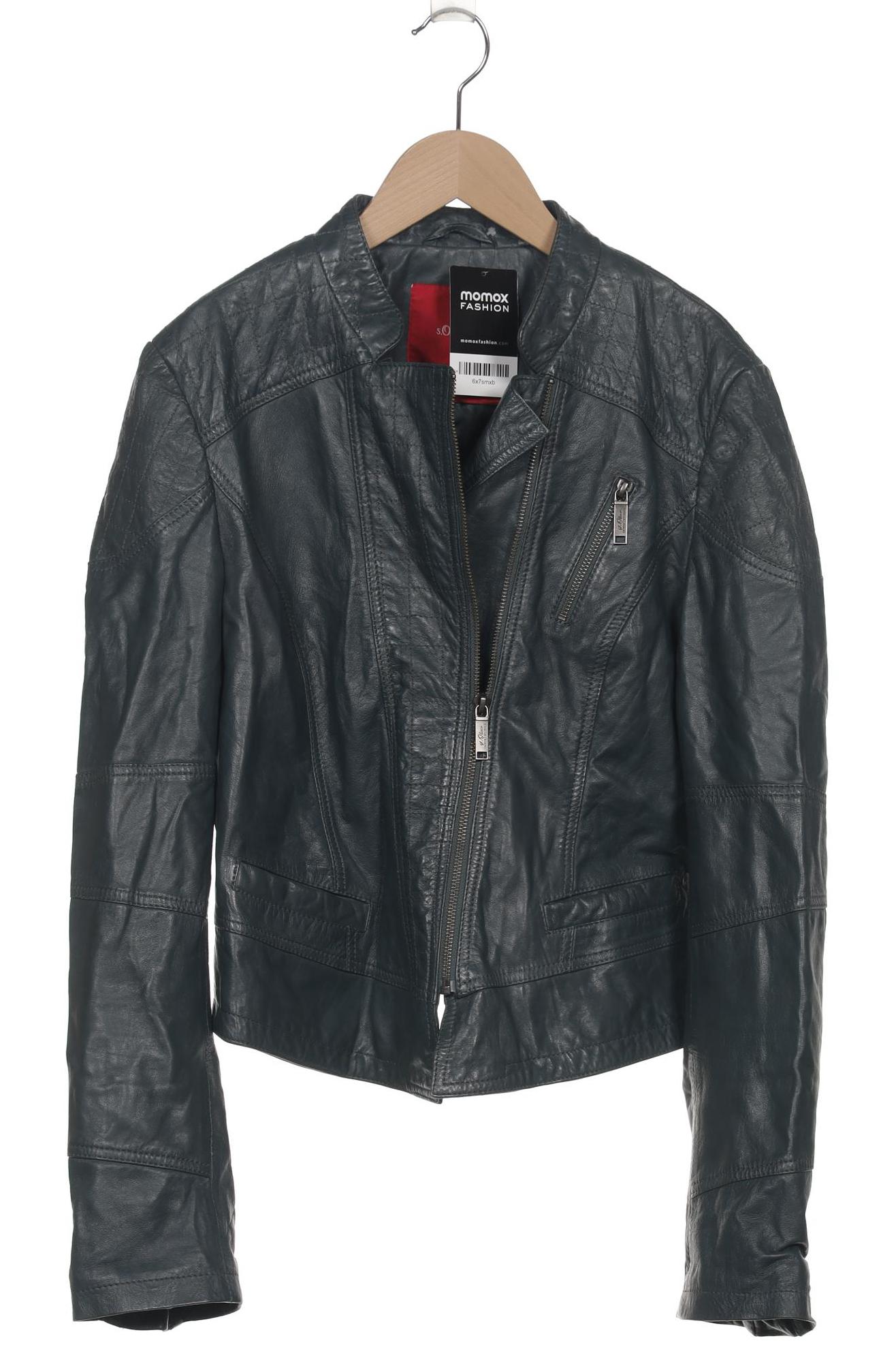 

s.Oliver Damen Jacke, türkis, Gr. 42