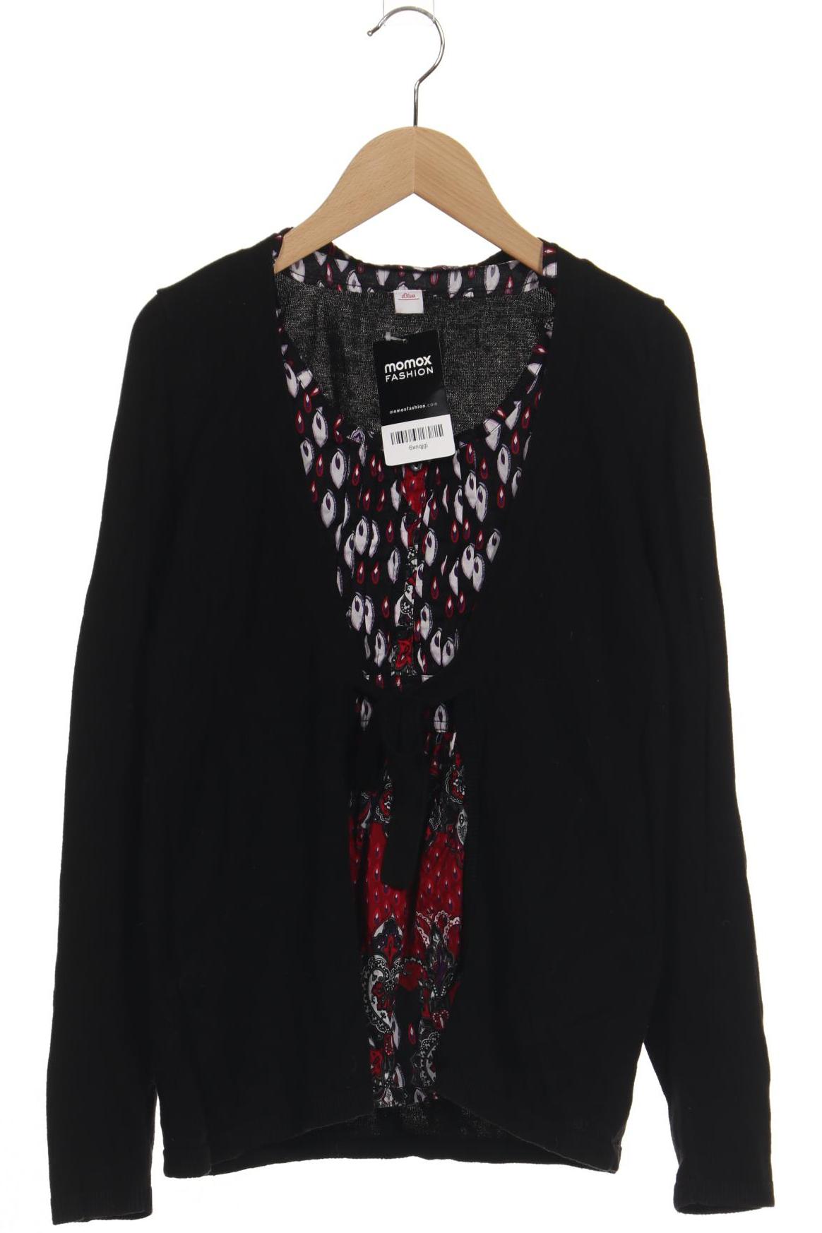 

s.Oliver Damen Pullover, schwarz, Gr. 38