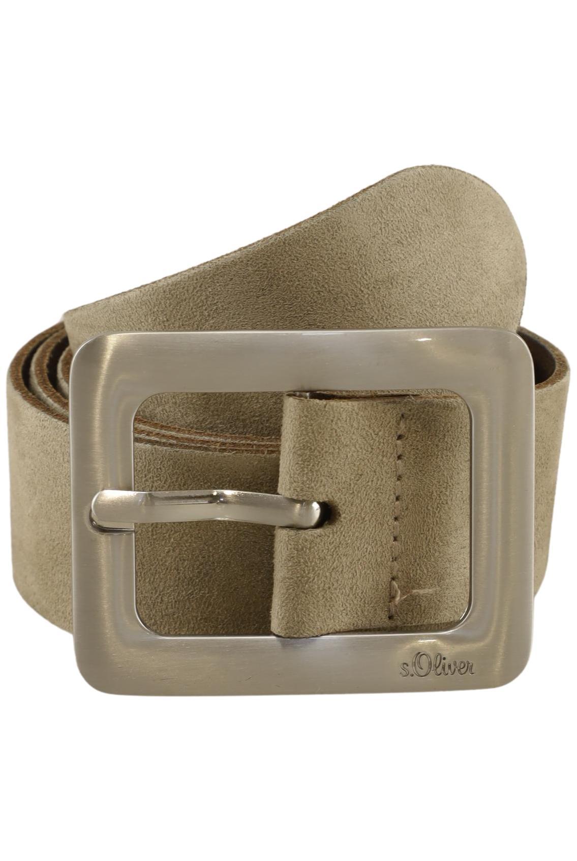 

s.Oliver Damen Gürtel, grau, Gr. 95