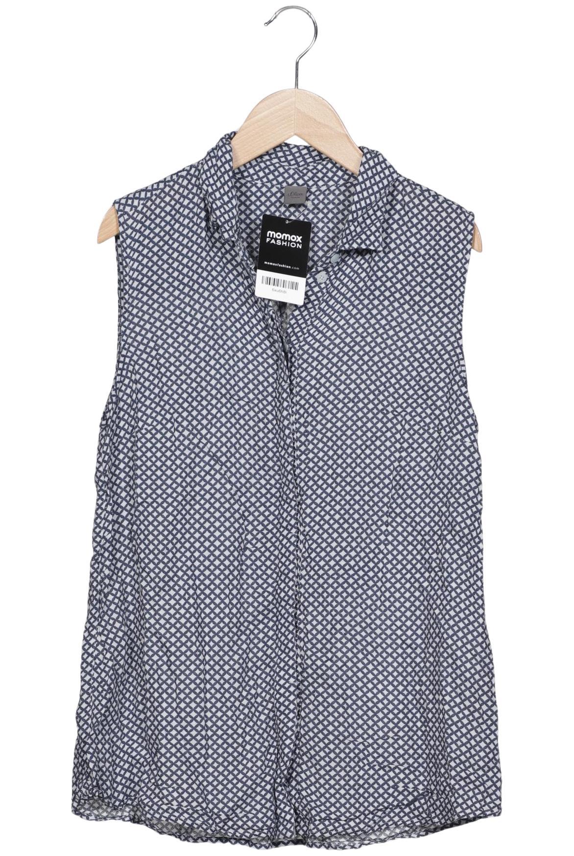 

s.Oliver Damen Bluse, marineblau, Gr. 38
