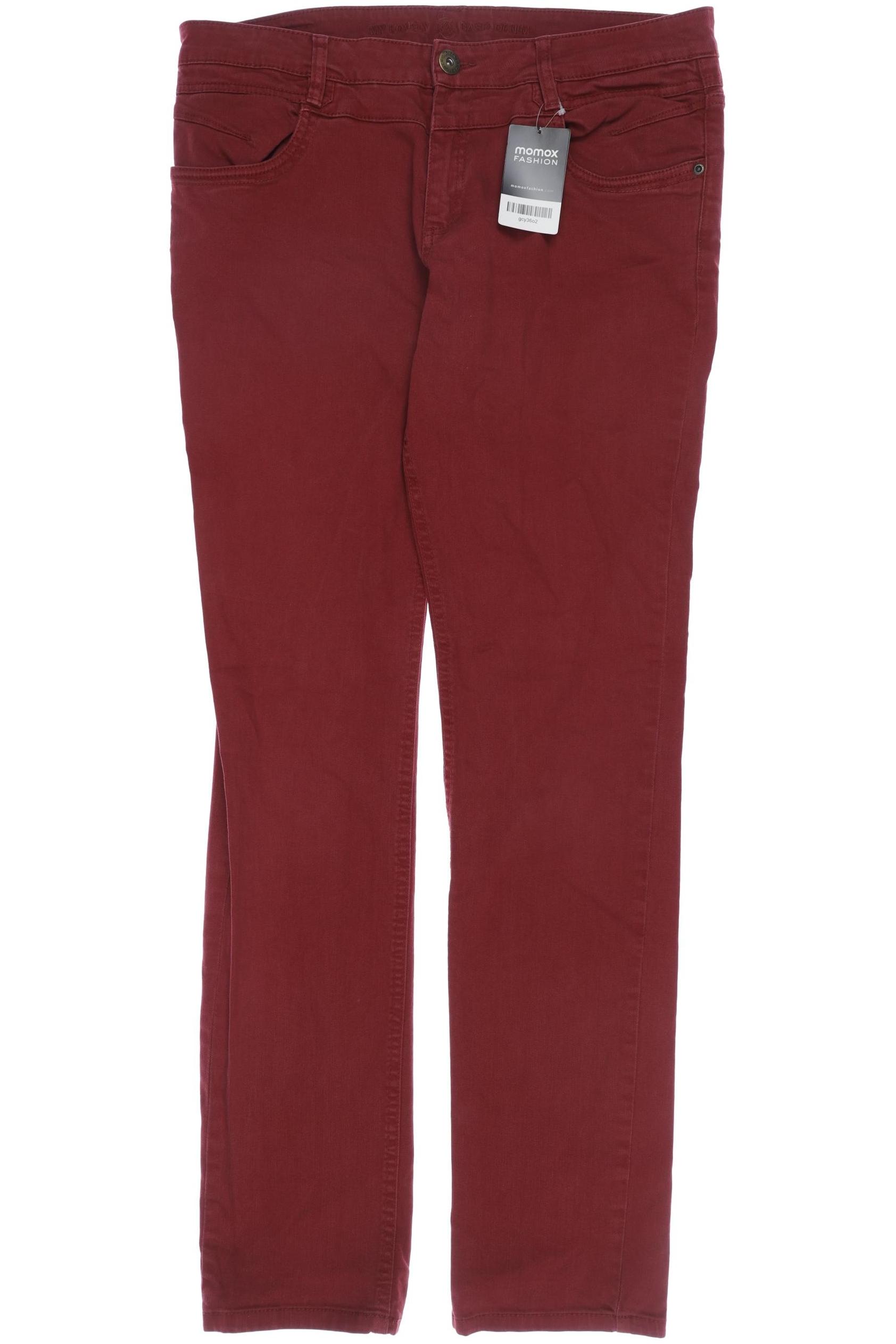 

s.Oliver Damen Jeans, bordeaux, Gr. 42