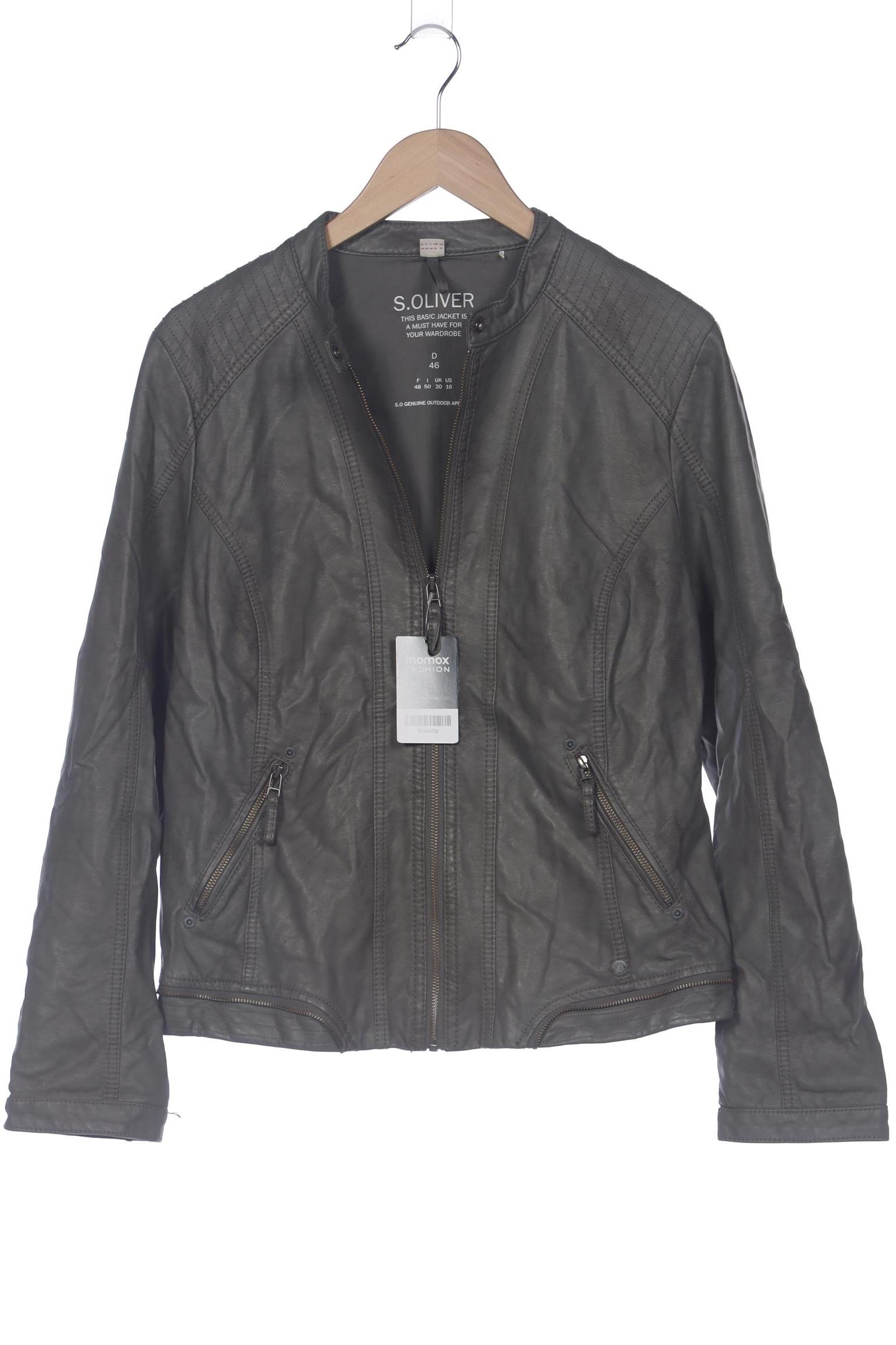 

s.Oliver Damen Jacke, grün, Gr. 46