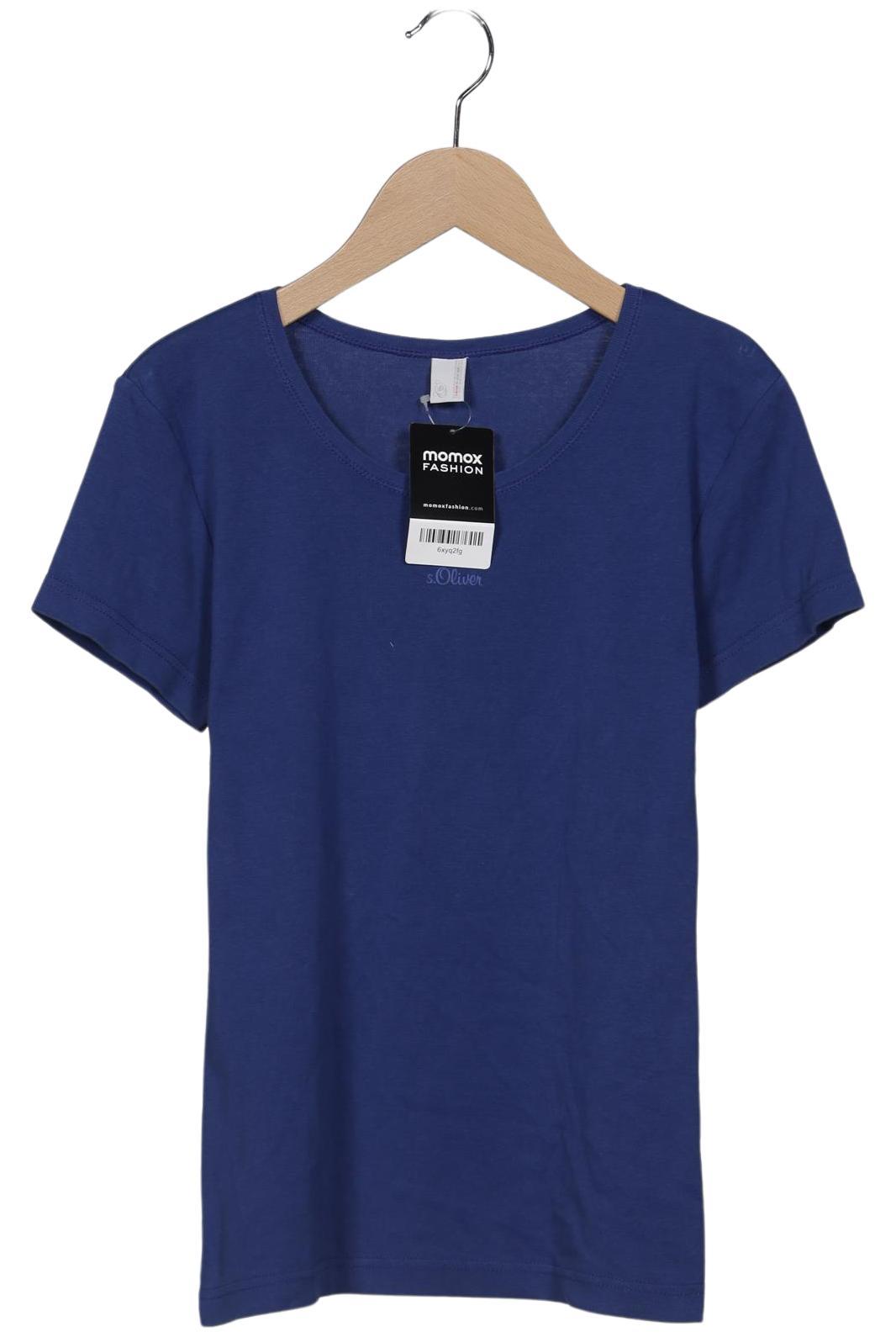 

s.Oliver Damen T-Shirt, marineblau, Gr. 38
