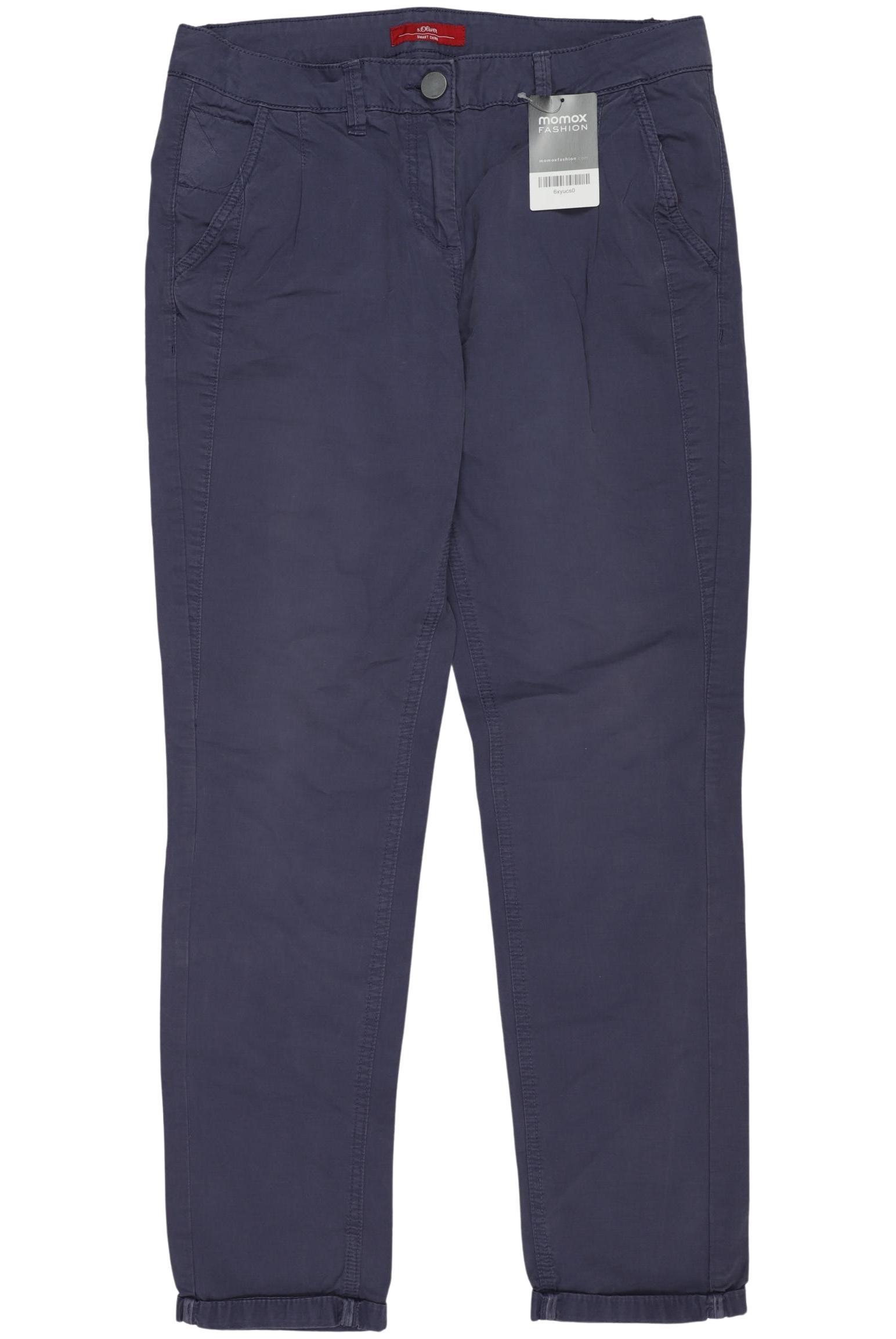 

s.Oliver Damen Stoffhose, marineblau, Gr. 36
