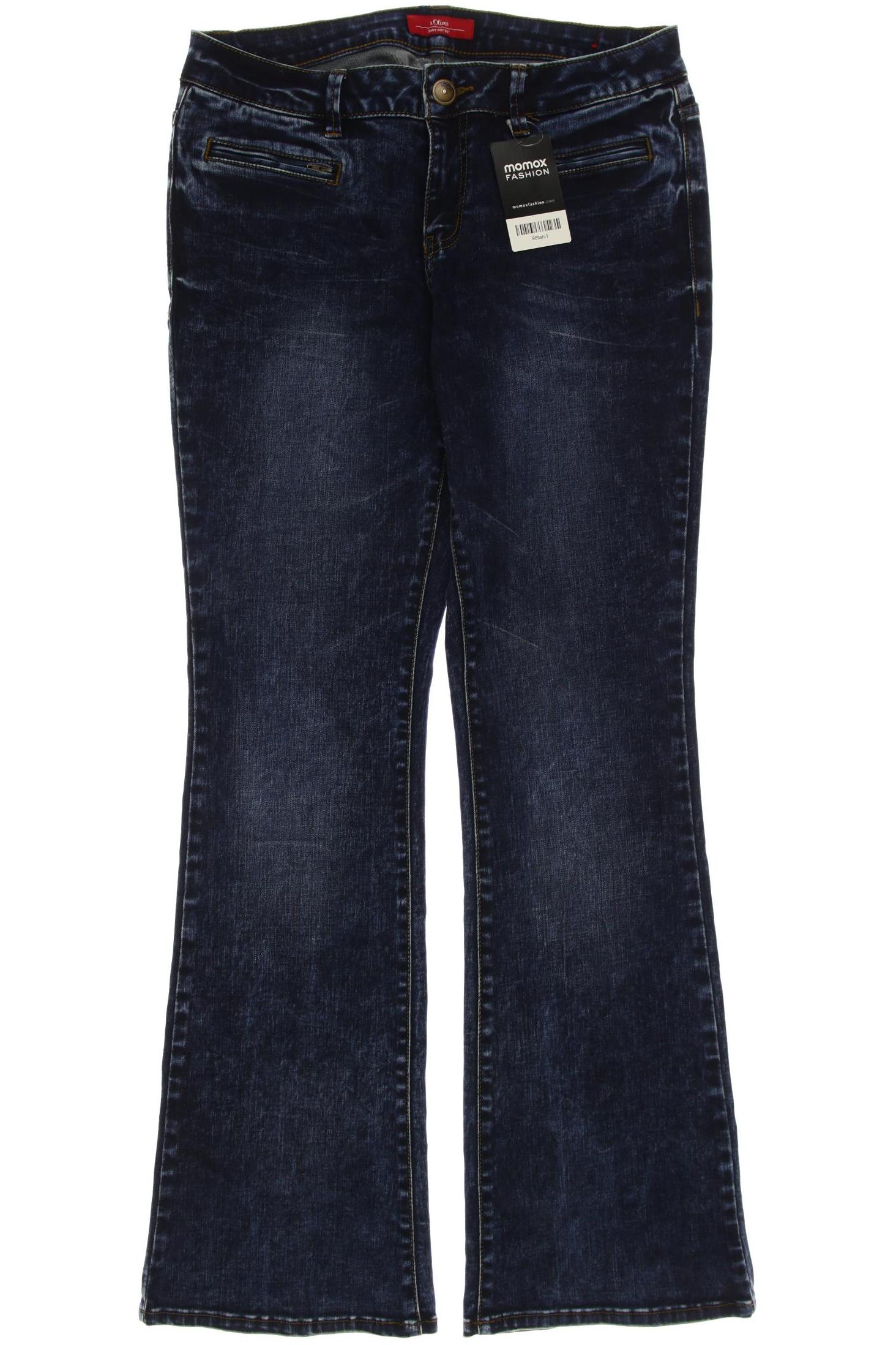 

s.Oliver Damen Jeans, marineblau